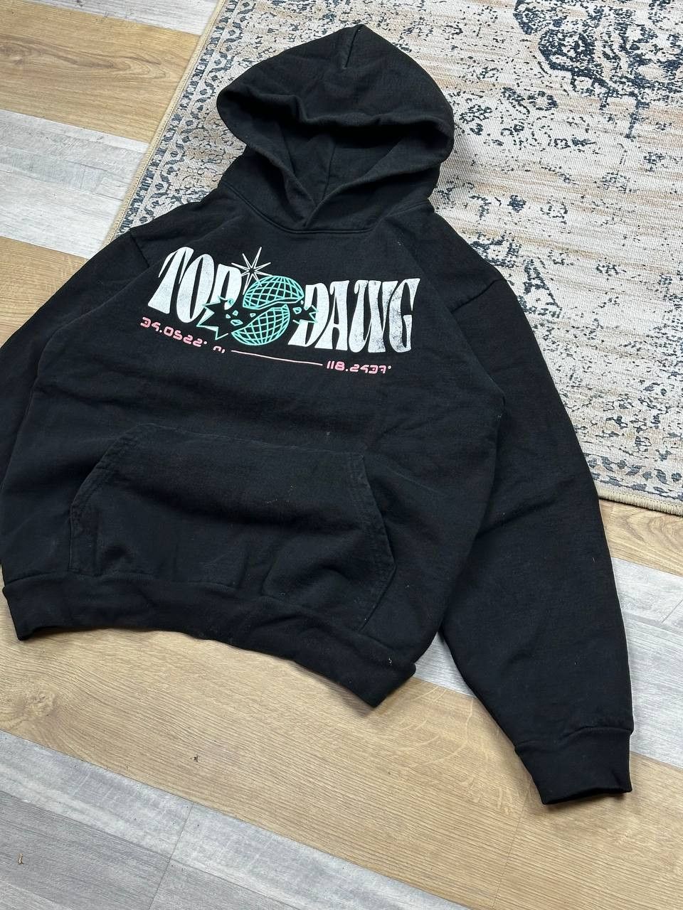 Top Dawg Entertainment RARE Top Dawg Ent TDE Hip Hop Heavyweight Baggy Hoodie Size US M / EU 48-50 / 2 - 1 Thumbnail