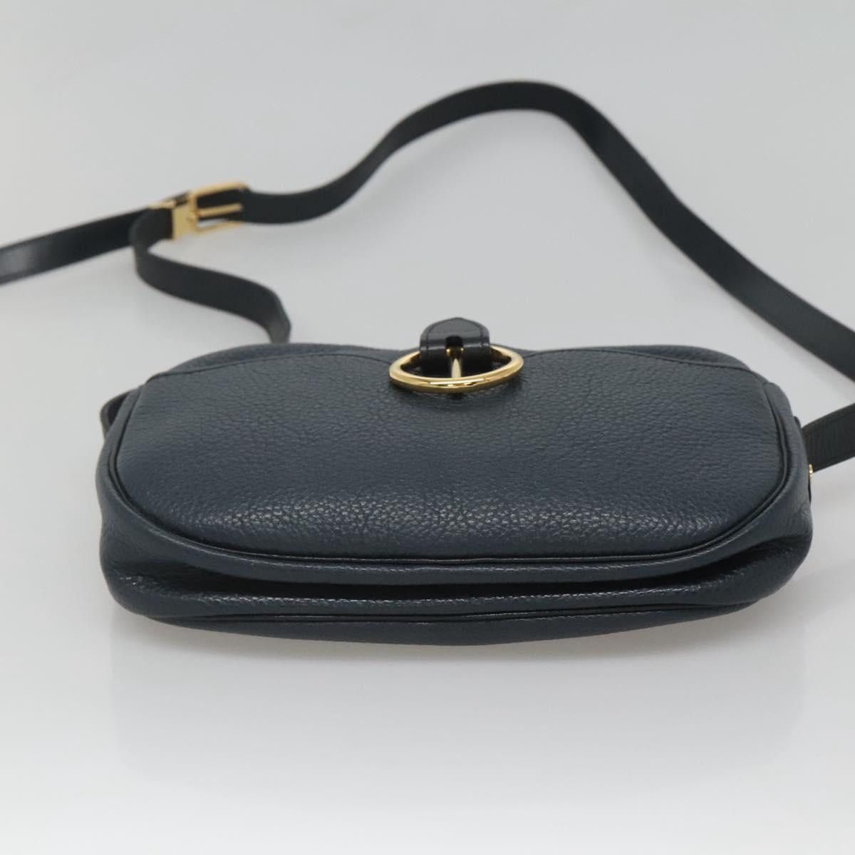 Dior DIOR Shoulder Bag Leather Navy Gold Size ONE SIZE - 5 Thumbnail