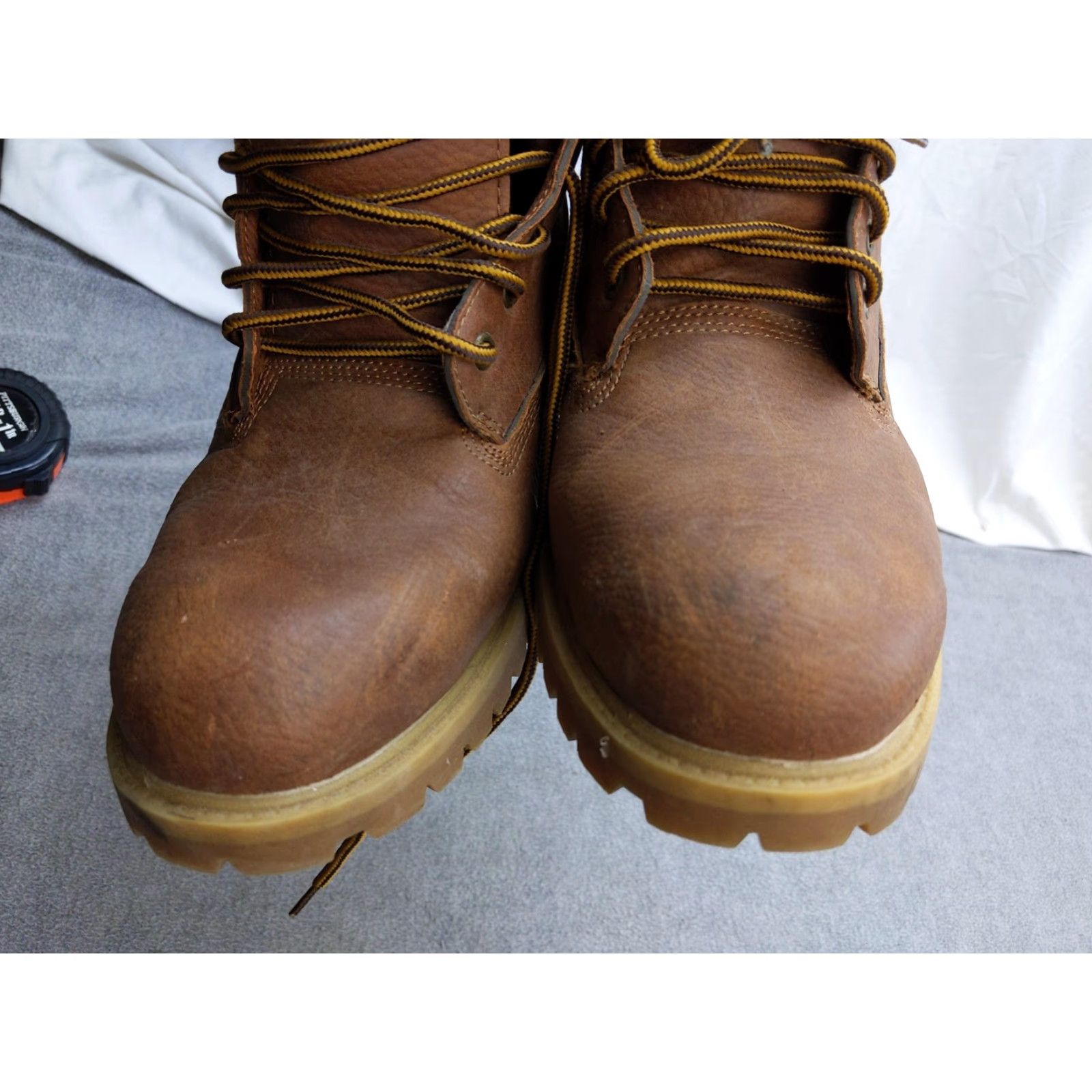 Vintage G.H. Bass Boots Mens Size 9 Brown Lace Up Ankle Work Hiking Synthetic Boots Size US 9 / EU 42 - 7 Thumbnail