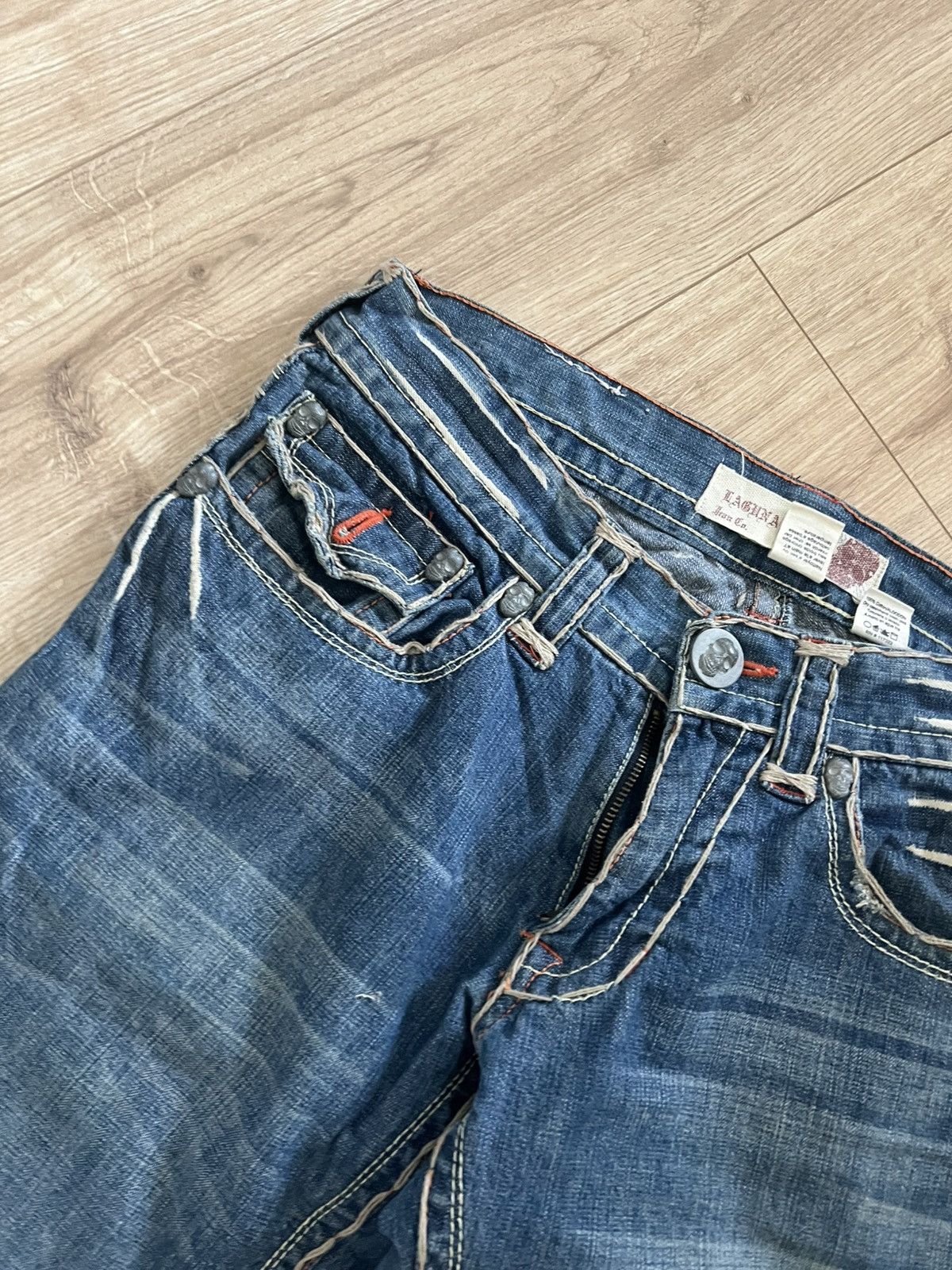 Vintage Vintage y2k jeans rock revival style made in Usa swag Size US 36 / EU 52 - 7 Thumbnail