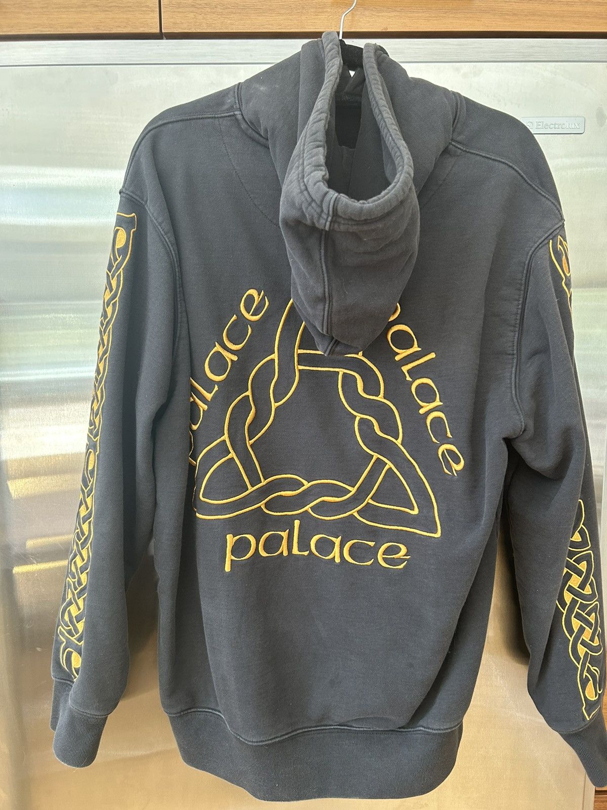 image of Palace Hoodie in Black, Men's (Size XL)