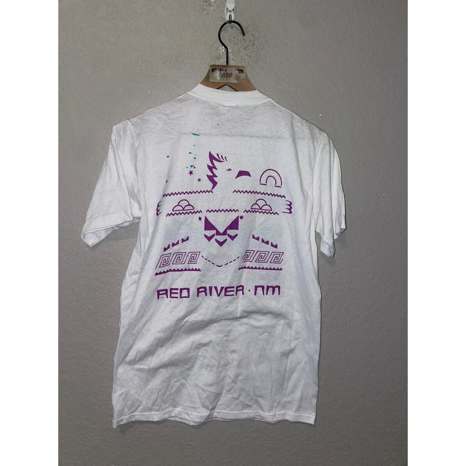 Jerzees Vintage Misprint Shirt Louisville Hot Air Balloon White Tee Size US M / EU 48-50 / 2 - 11 Thumbnail