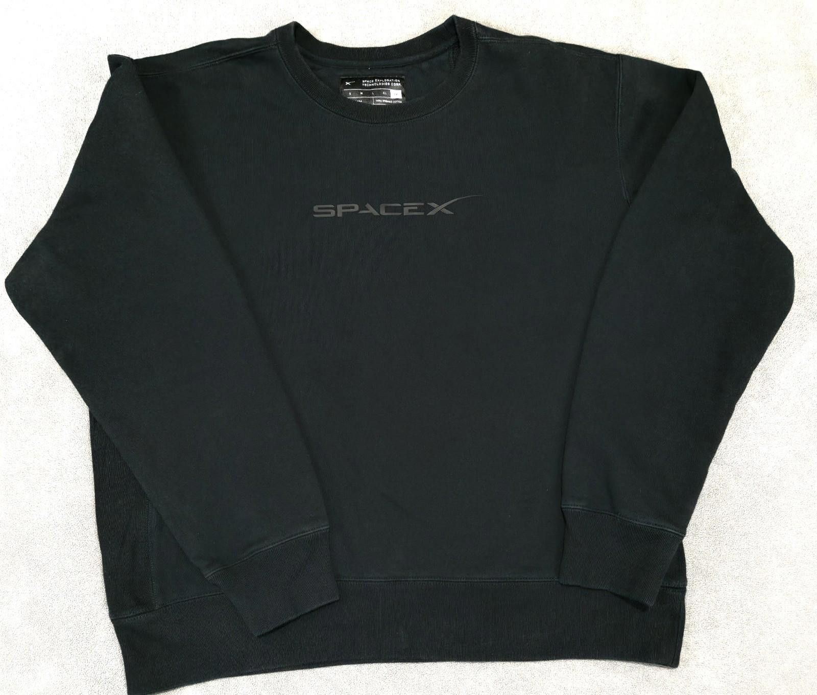Designer RARE Official Space X Crewneck Sweatshirt 2XL Tesla Nasa Size US XXL / EU 58 / 5 - 1 Thumbnail
