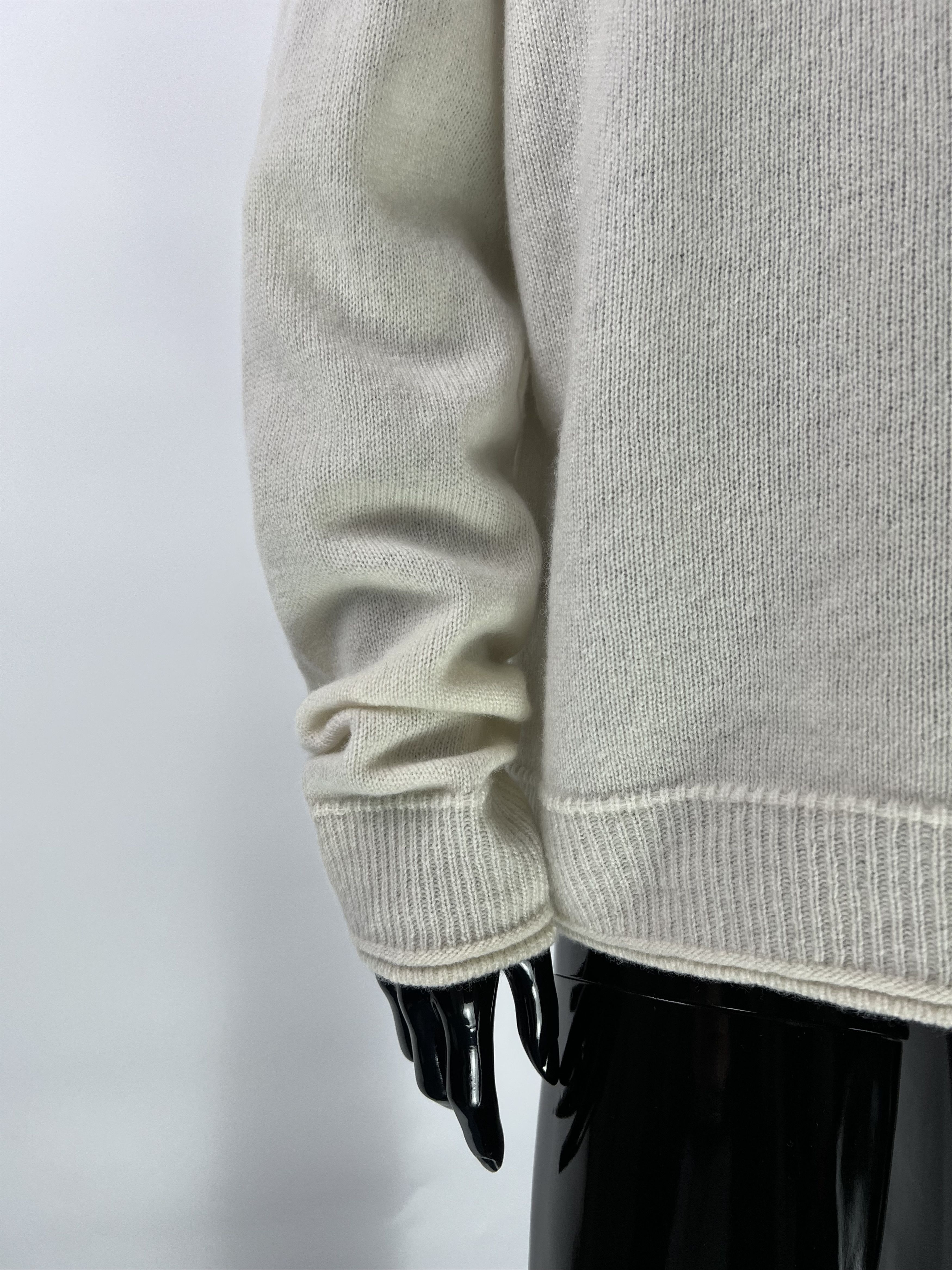 Other Momoni Ivory 100% Merino Wool Crew Neck Sweater Size L Size L / US 10 / IT 46 - 5 Thumbnail