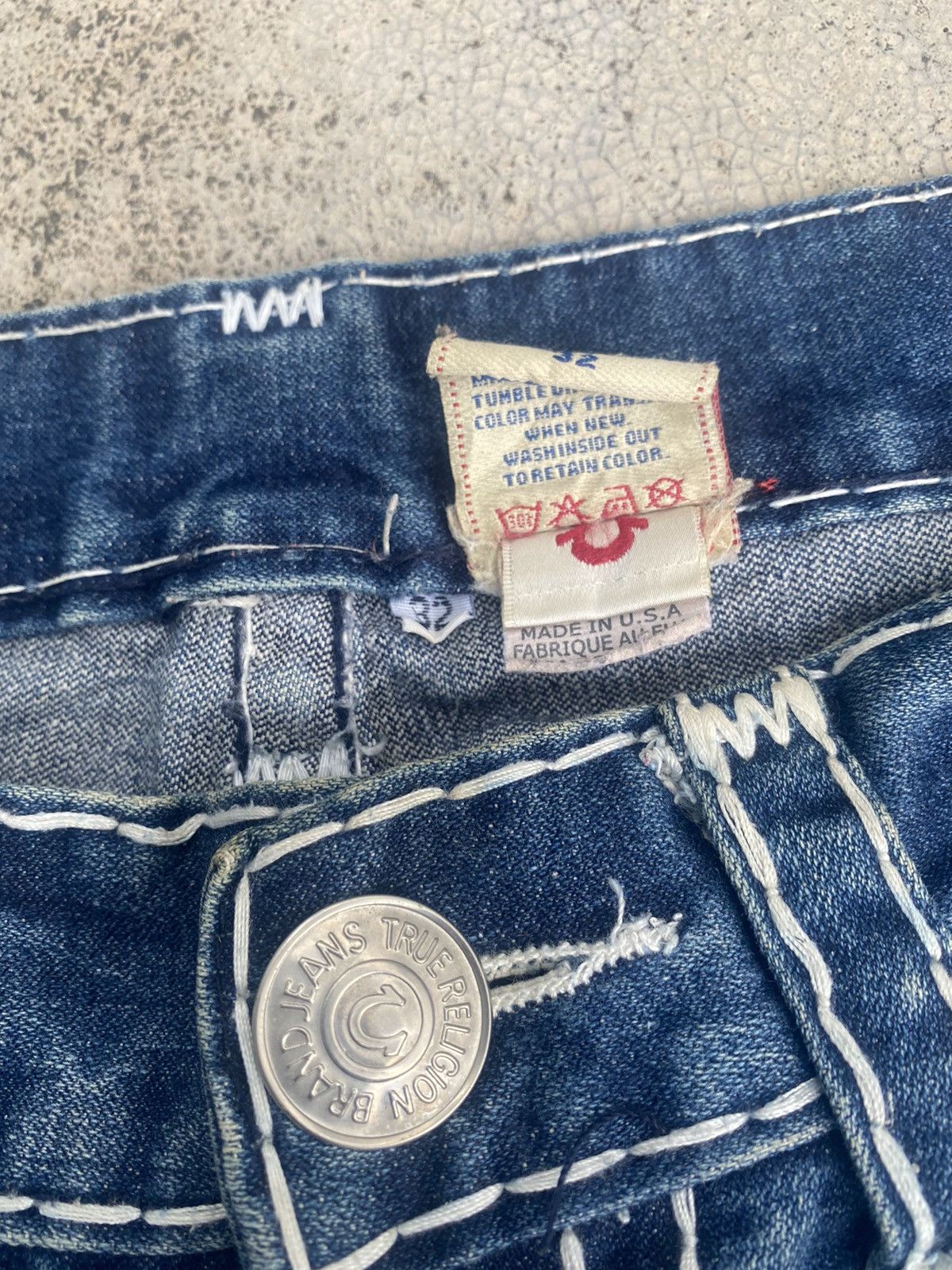 If Six Was Nine × Japanese Brand × True Religion Flare Jeans True Rerigion Size US 33 - 11 Thumbnail