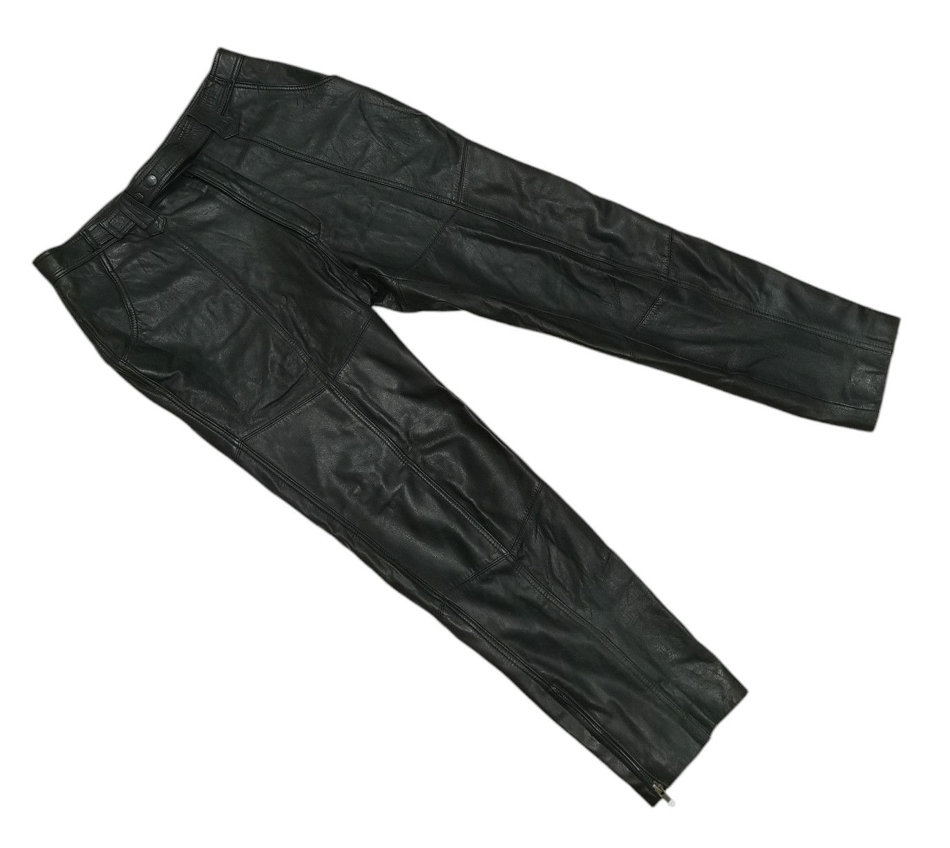 Japanese Brand × Leather × The Unbranded Brand Leather Pants Size US 31 - 3 Thumbnail