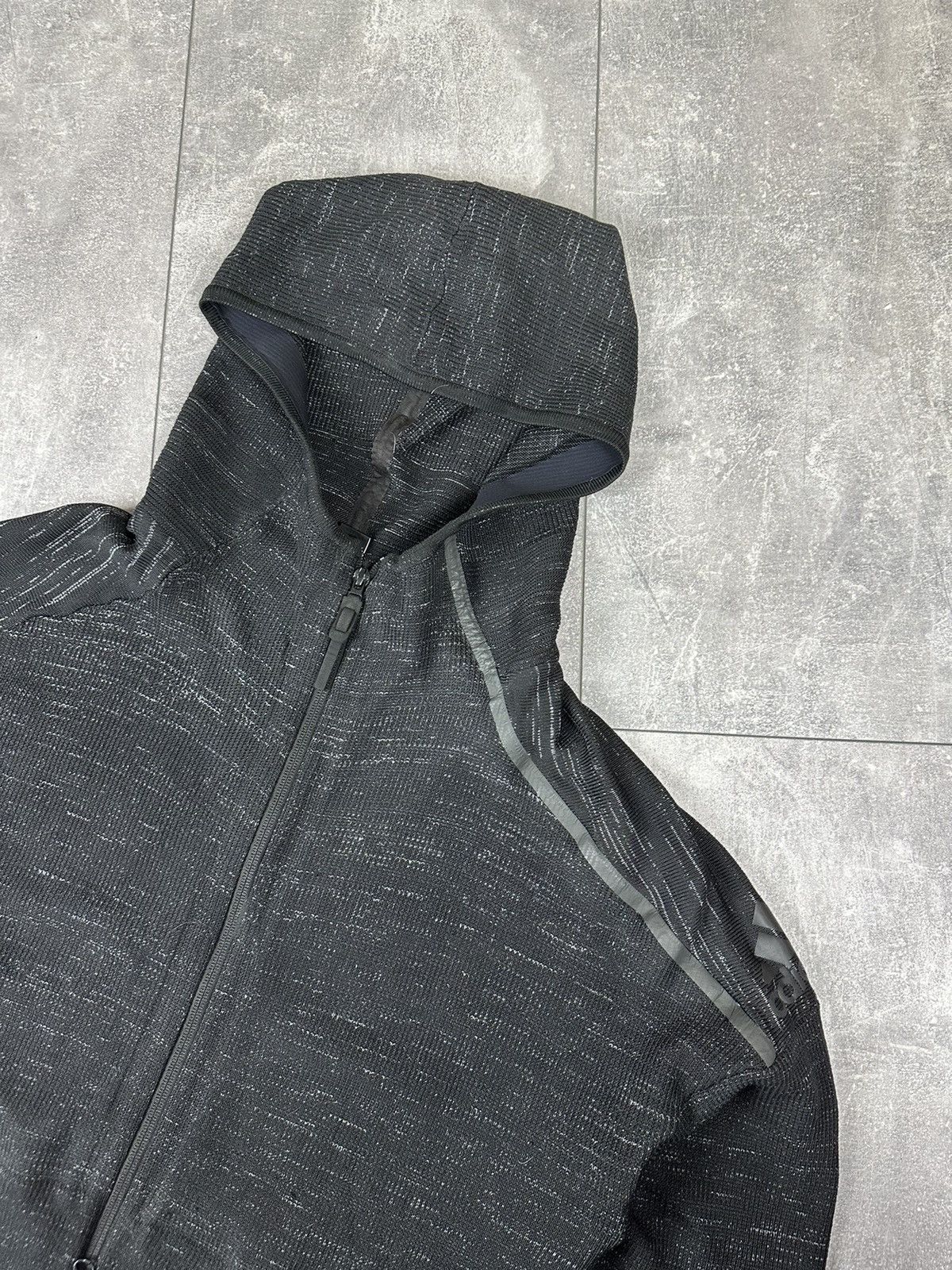 Adidas Adidas ZNE Primeknit mens Zip Up Hoodie Size US XL / EU 56 / 4 - 3 Thumbnail