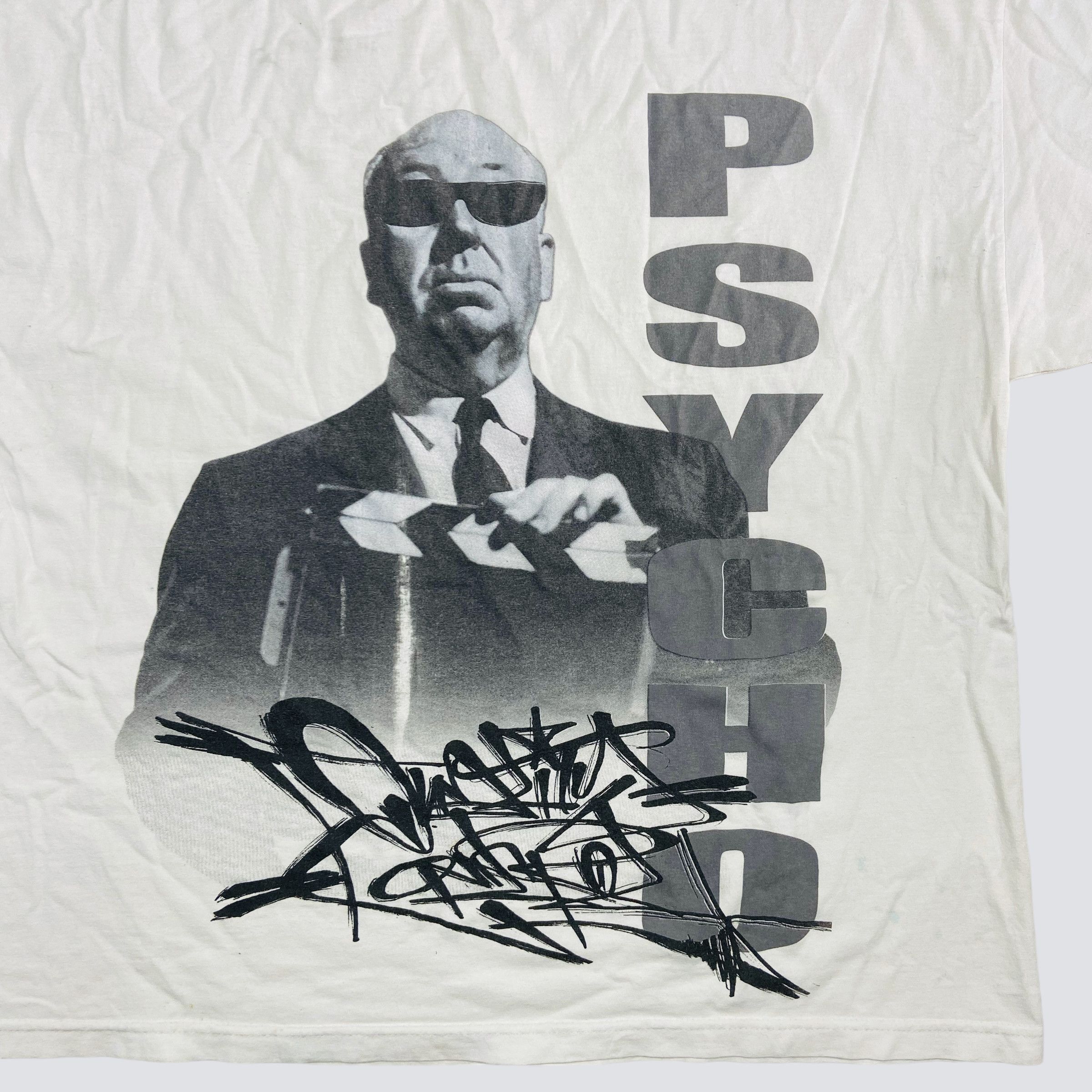 Vintage PSYCHO QUALITY CONTROL Y2K OVERSIZED BAGGY TEE - № 198 Size US XXL / EU 58 / 5 - 2 Thumbnail