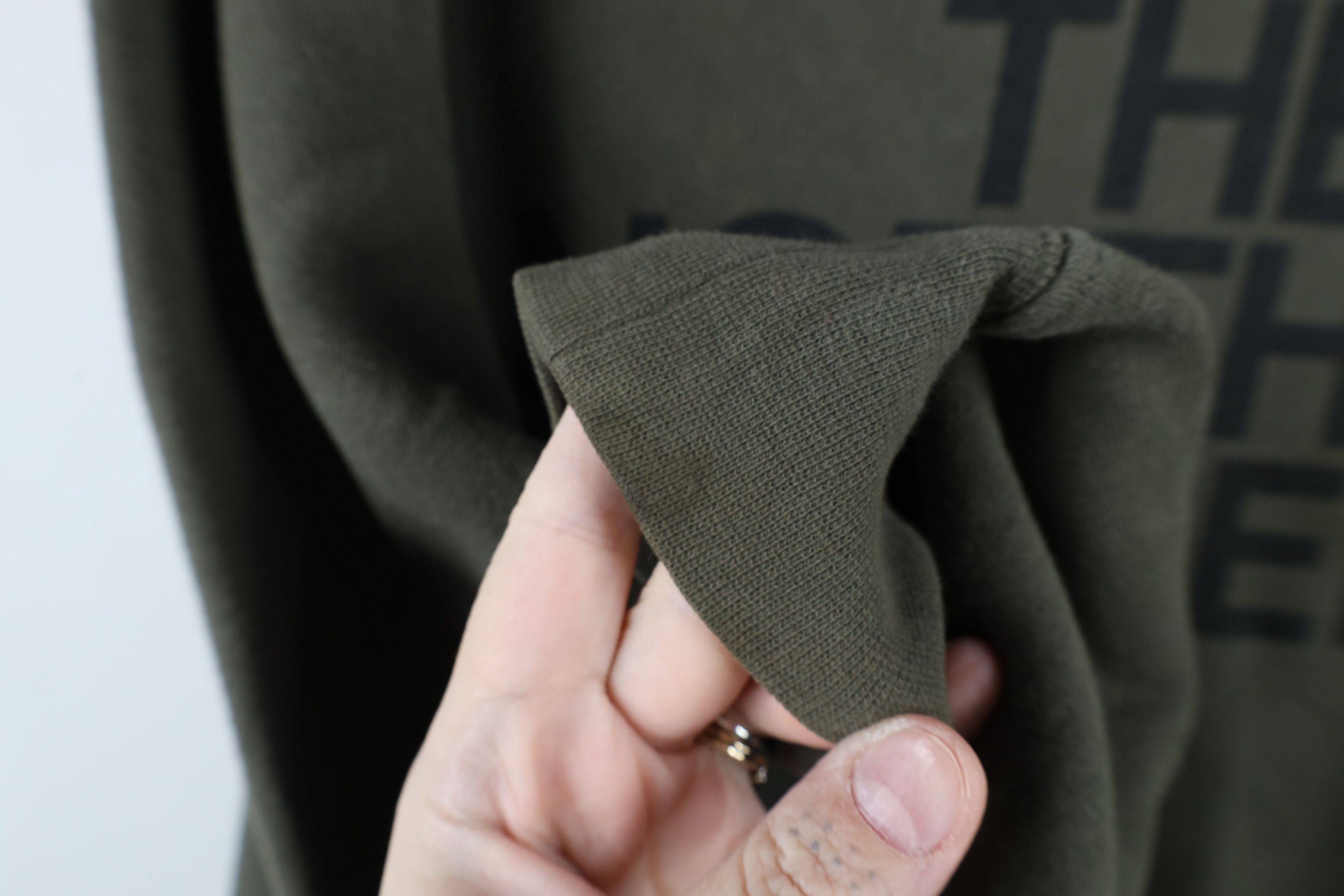 The North Face × Vintage Vintage Y2K The North Face Spell Out Big Logo Hoodie Green Size US M / EU 48-50 / 2 - 9 Thumbnail