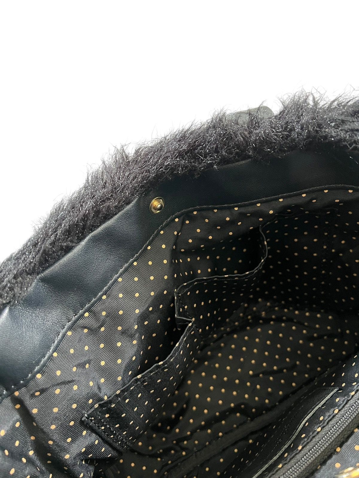 Tsumori Chisato 2000s Tsumori Chisato Leather Fur Shoulder Bag Size ONE SIZE - 10 Thumbnail