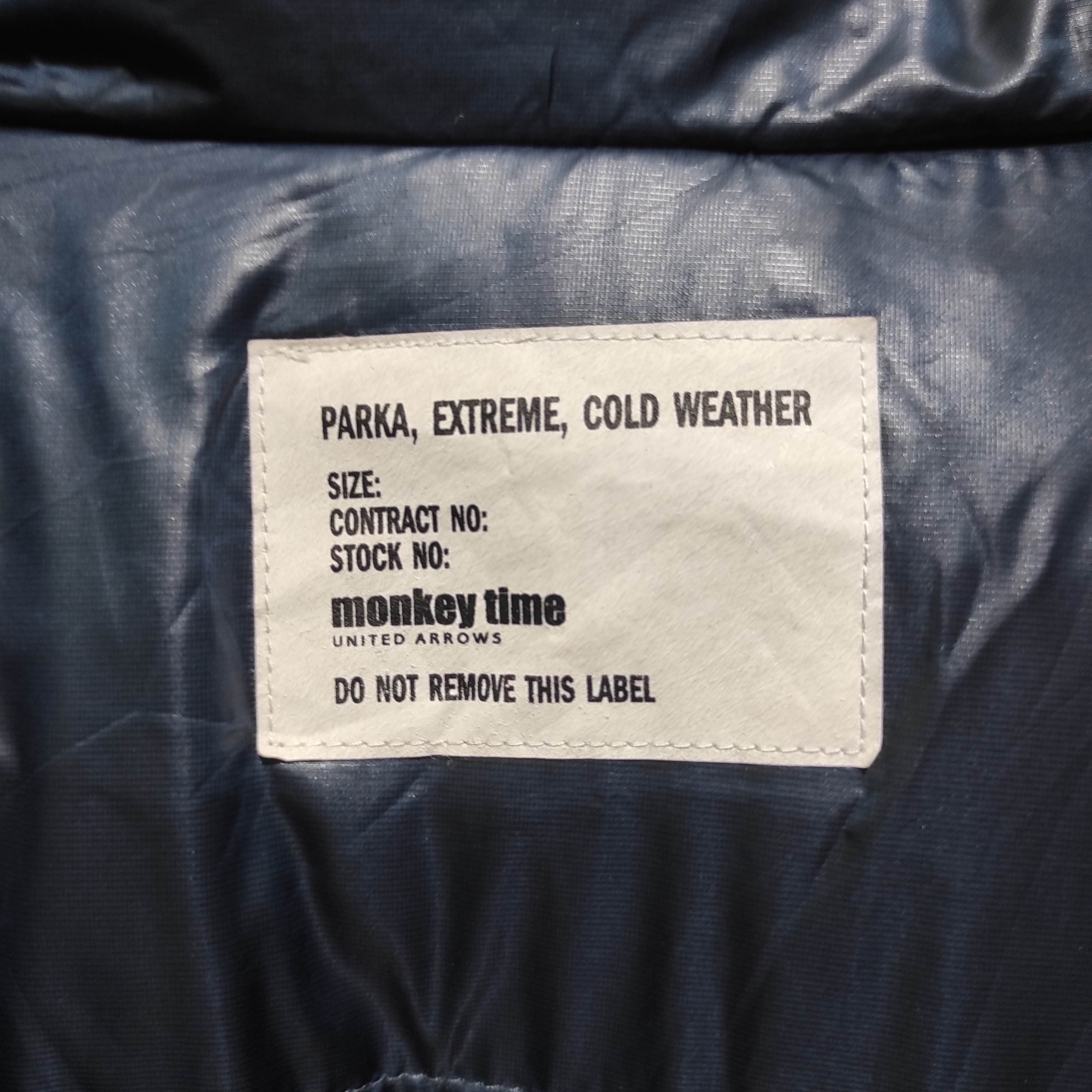monkey time MONKEY TIME United Arrows Parka,extreme,cold weather Jacket Size US M / EU 48-50 / 2 - 10 Thumbnail