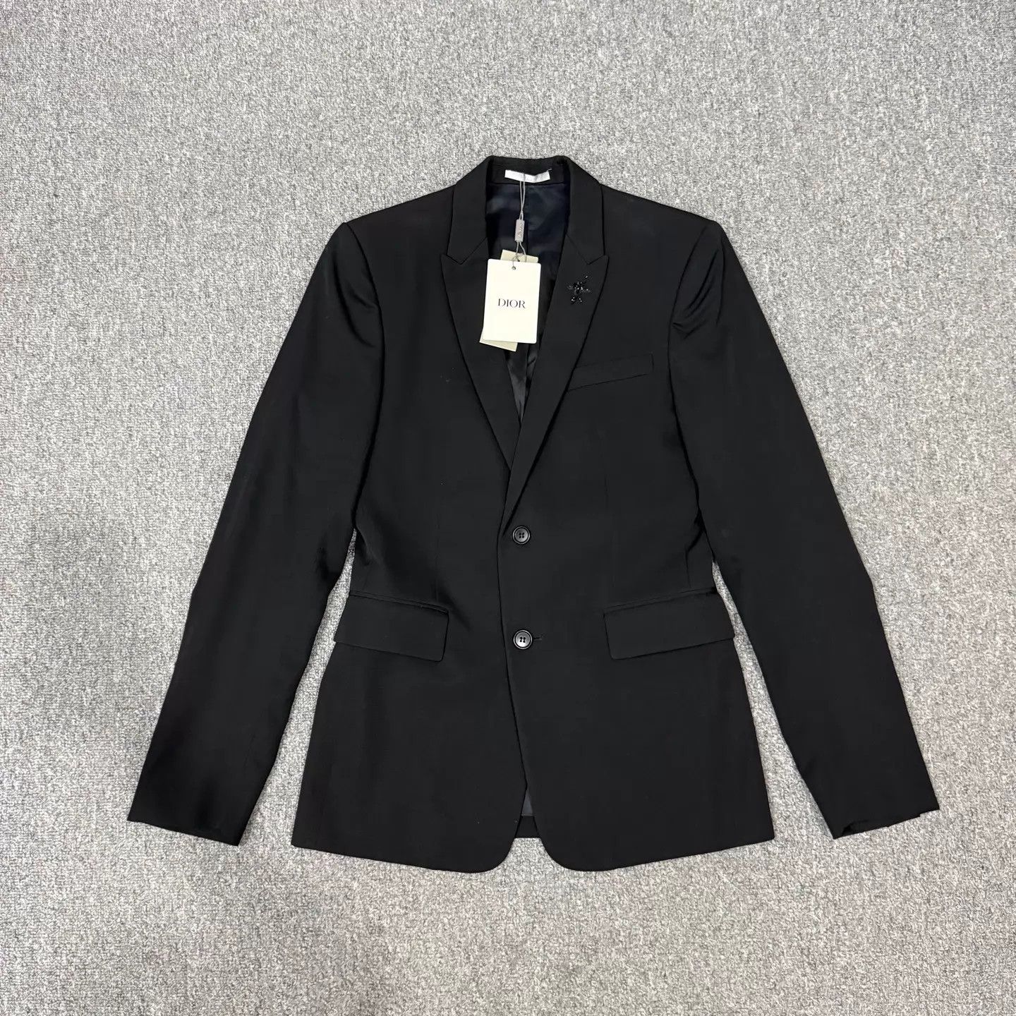 Dior Dior Black Gold Bee Embroidered Blazer 42 99 New Size 42R - 1 Thumbnail