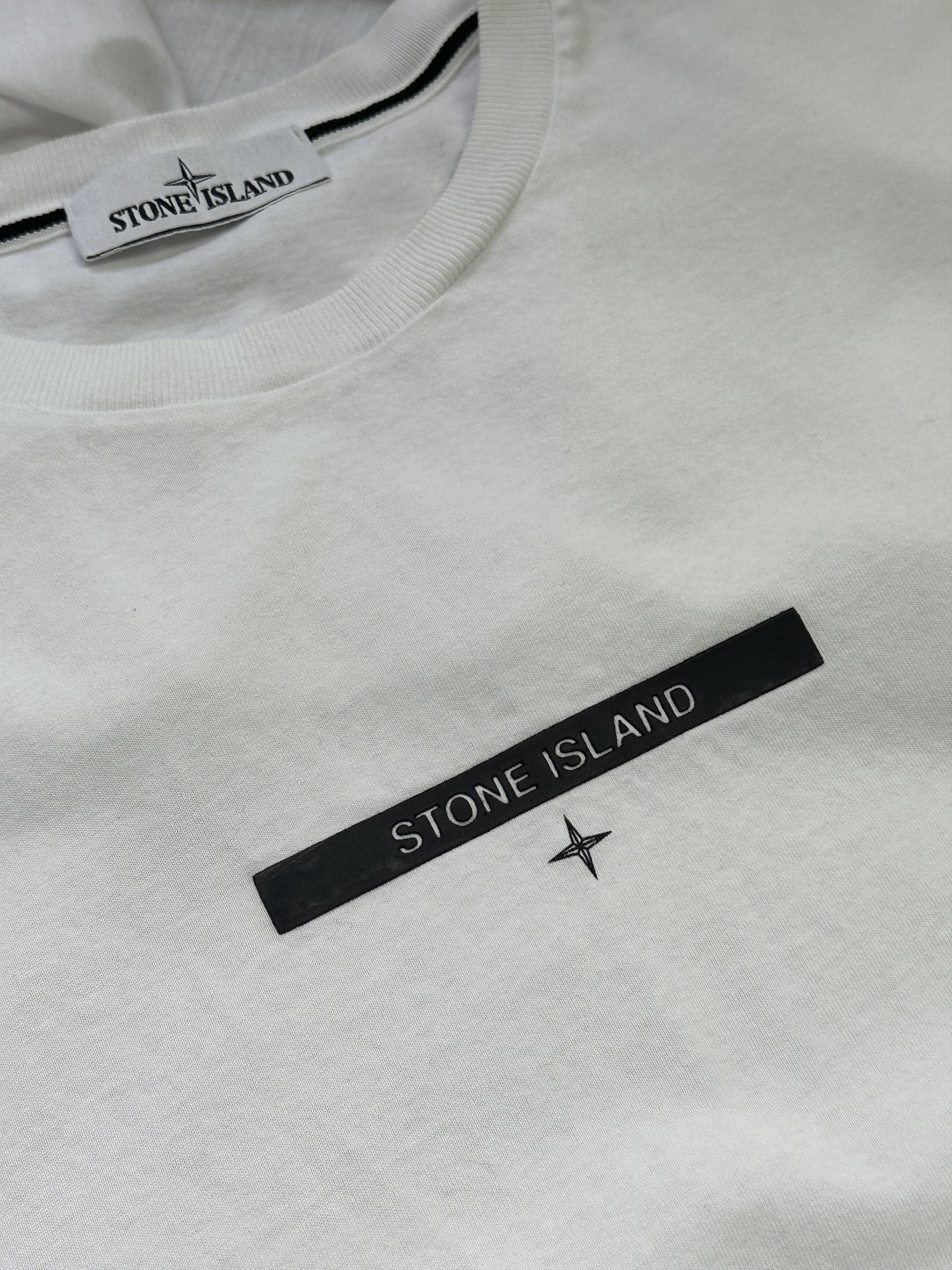 Stone Island Stone Island tshirt white Size US XL / EU 56 / 4 - 5 Thumbnail