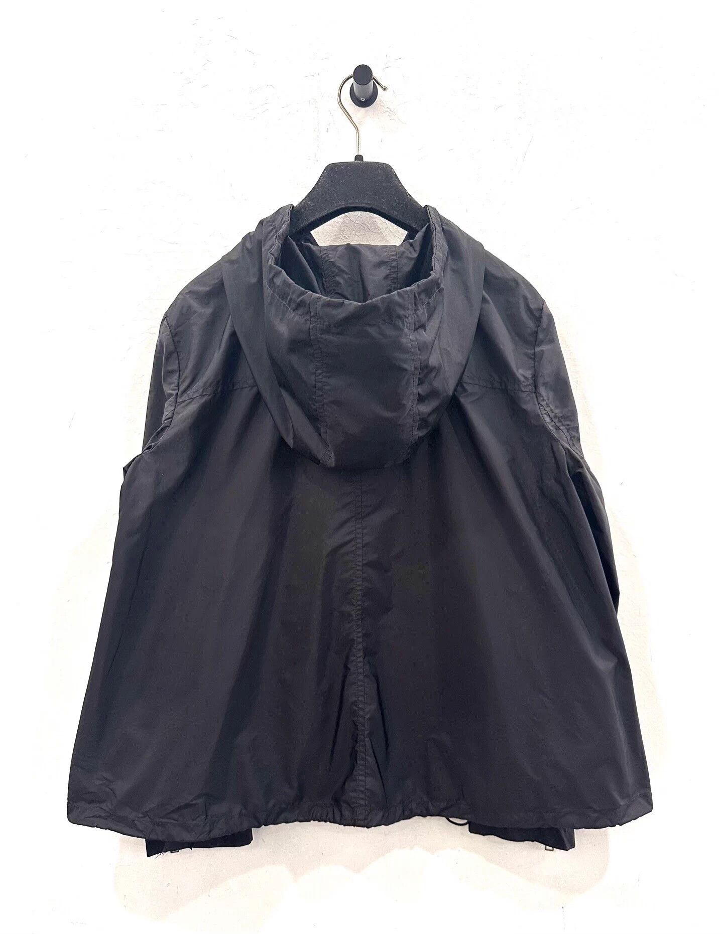 Prada Prada women's black side metal triangle logo jacket Size M / US 6-8 / IT 42-44 - 2 Thumbnail
