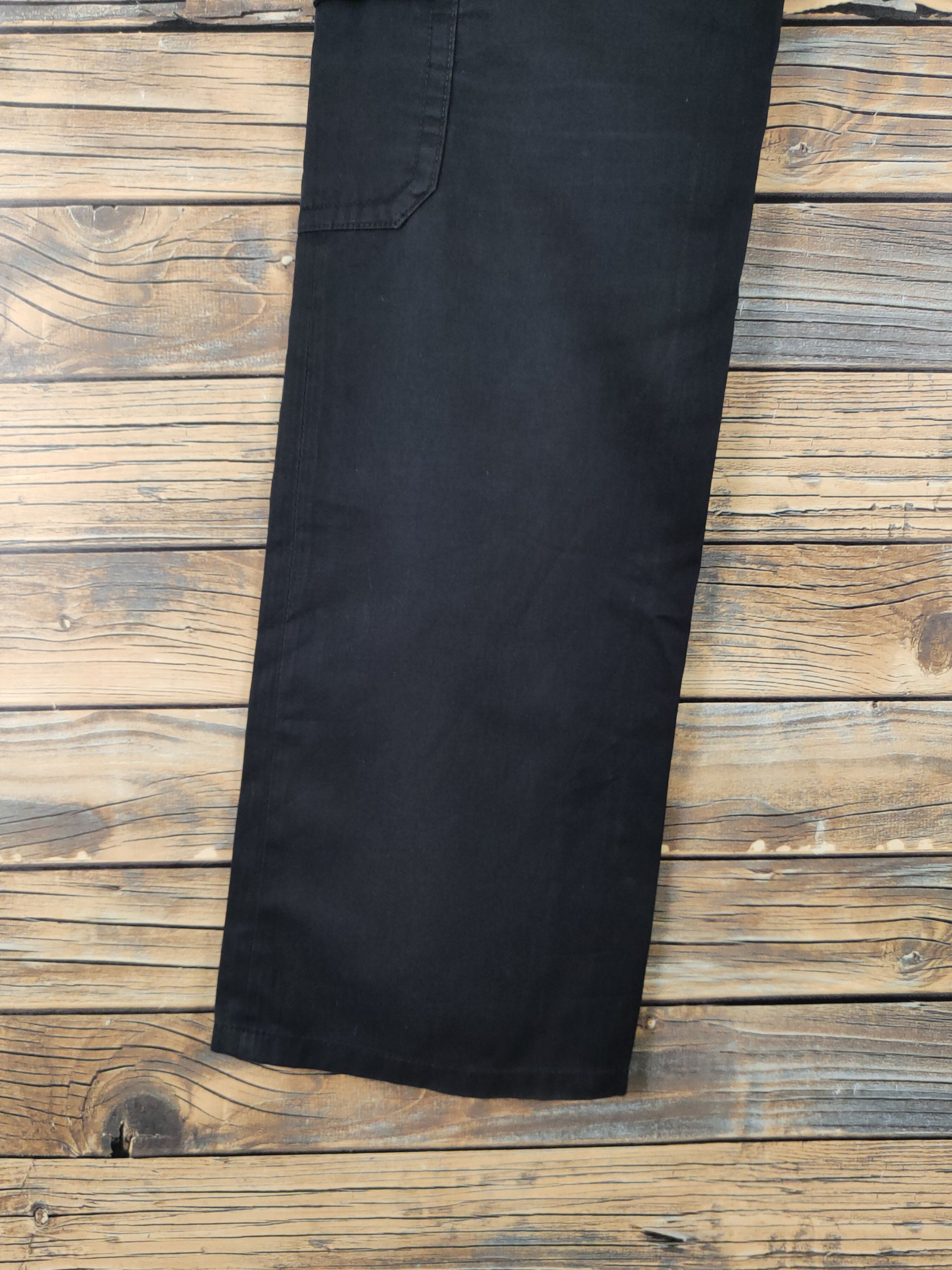 Japanese Brand Japanese Brand Black Multipocket Tactical Cargo Pants #W1899 Size US 31 - 9 Thumbnail