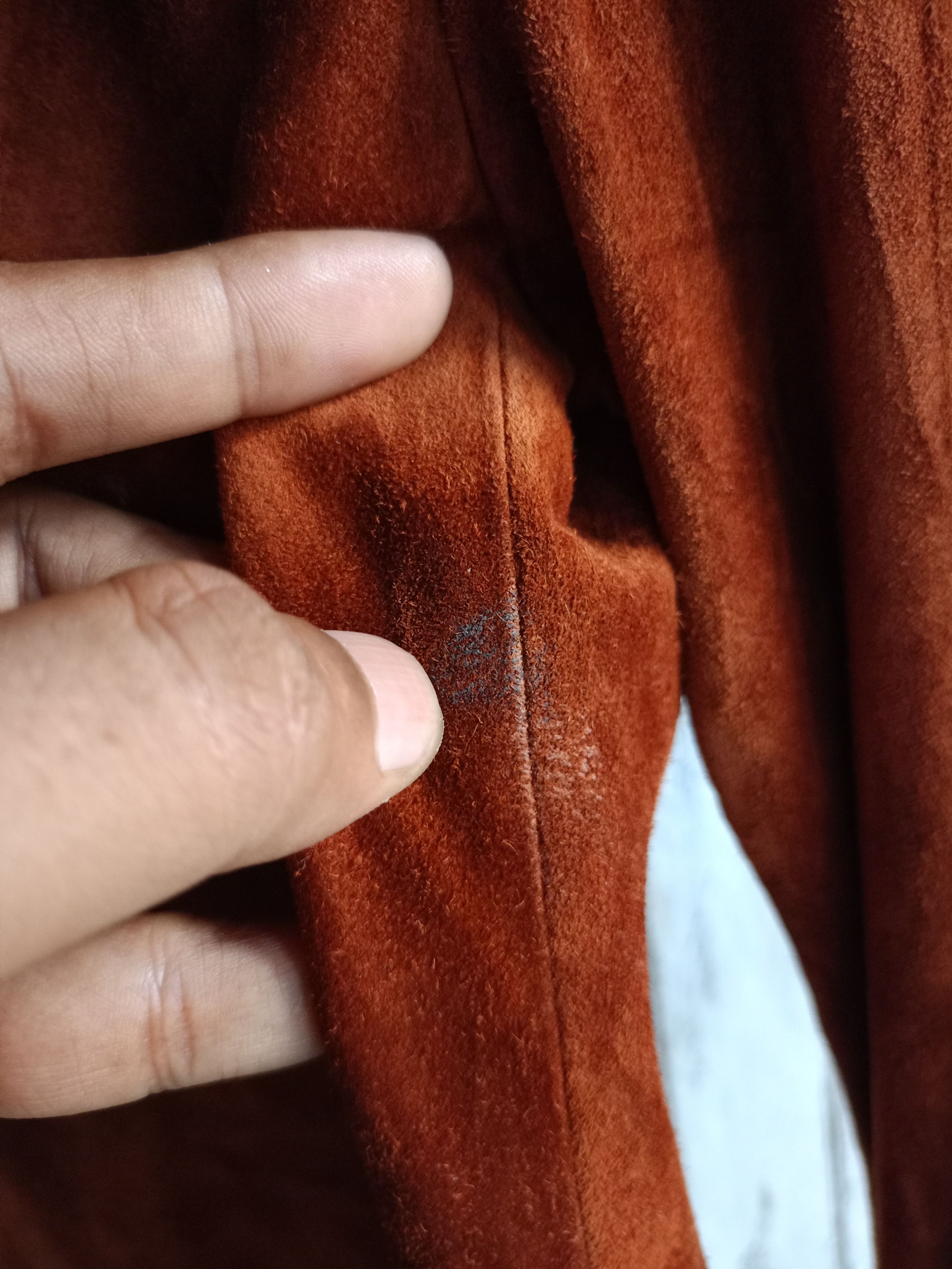 agnes b. agnes b coats suede leather jacket Size S / US 4 / IT 40 - 12 Thumbnail