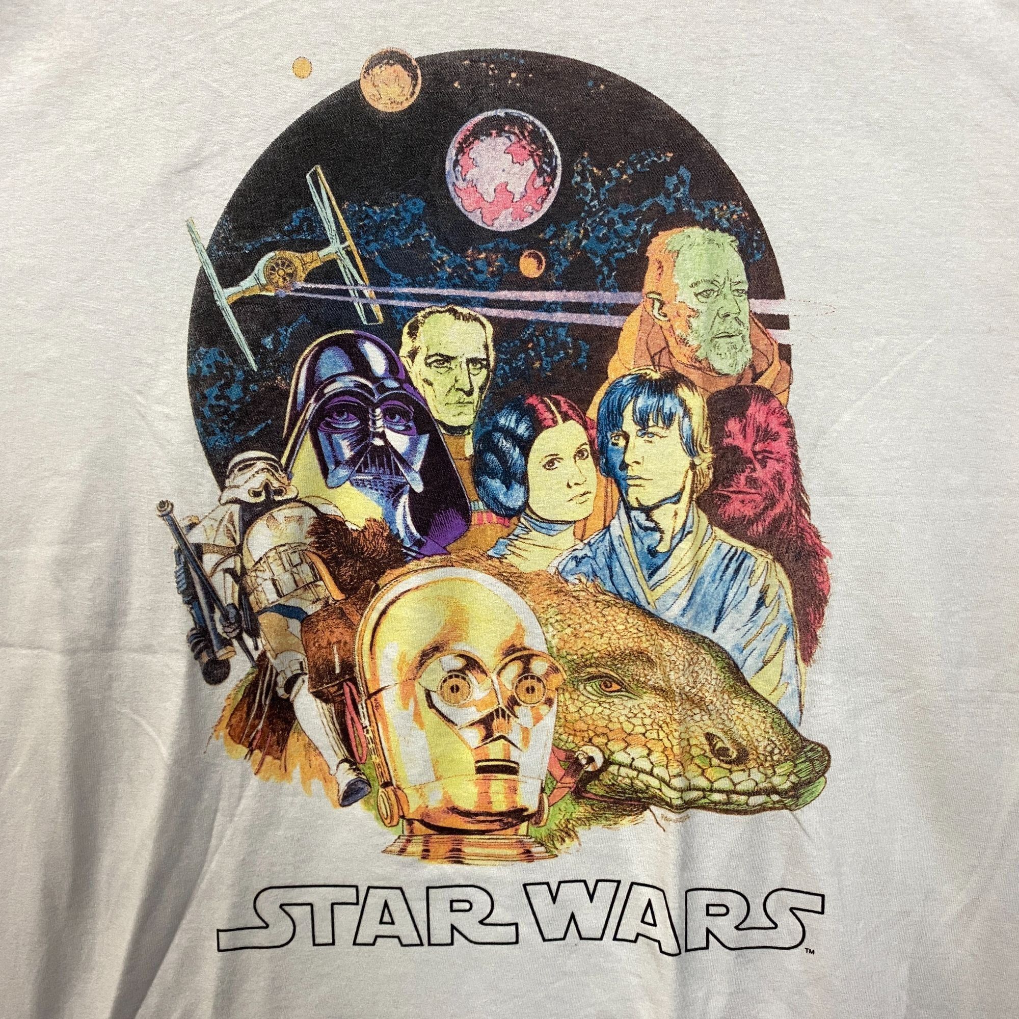 Star Wars Star War 1977 Illustrated Dewback Promo Movie Poster Vintage Size US XL / EU 56 / 4 - 2 Thumbnail