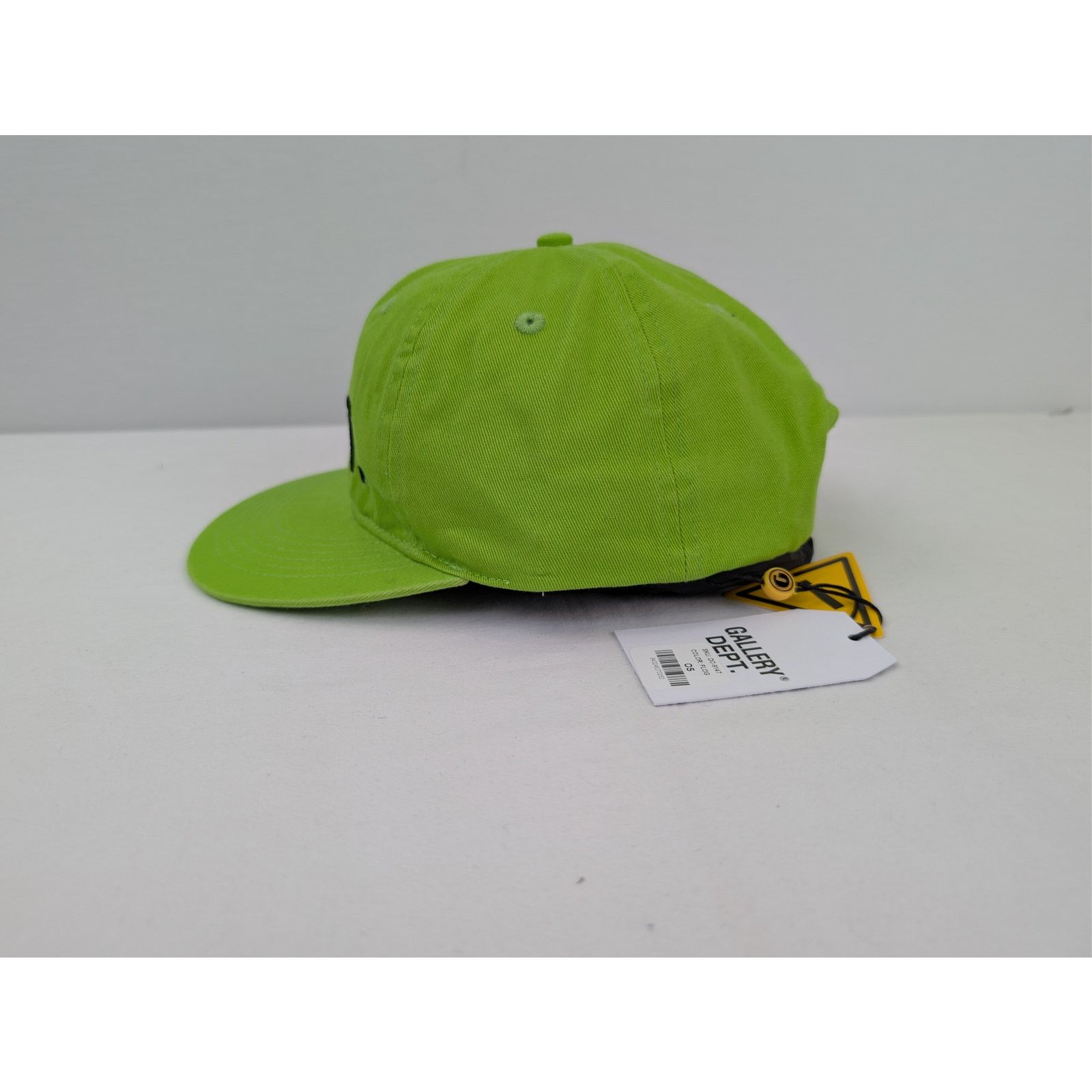 Gallery Dept. o1rshd1 Size: OS / Logo Embroidered Cap / Hat in Lime Green Size ONE SIZE - 4 Thumbnail