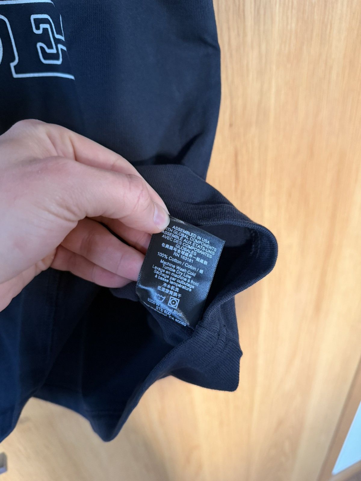 Rhude Rhude Banner Tshirt ss26 Size US M / EU 48-50 / 2 - 6 Thumbnail