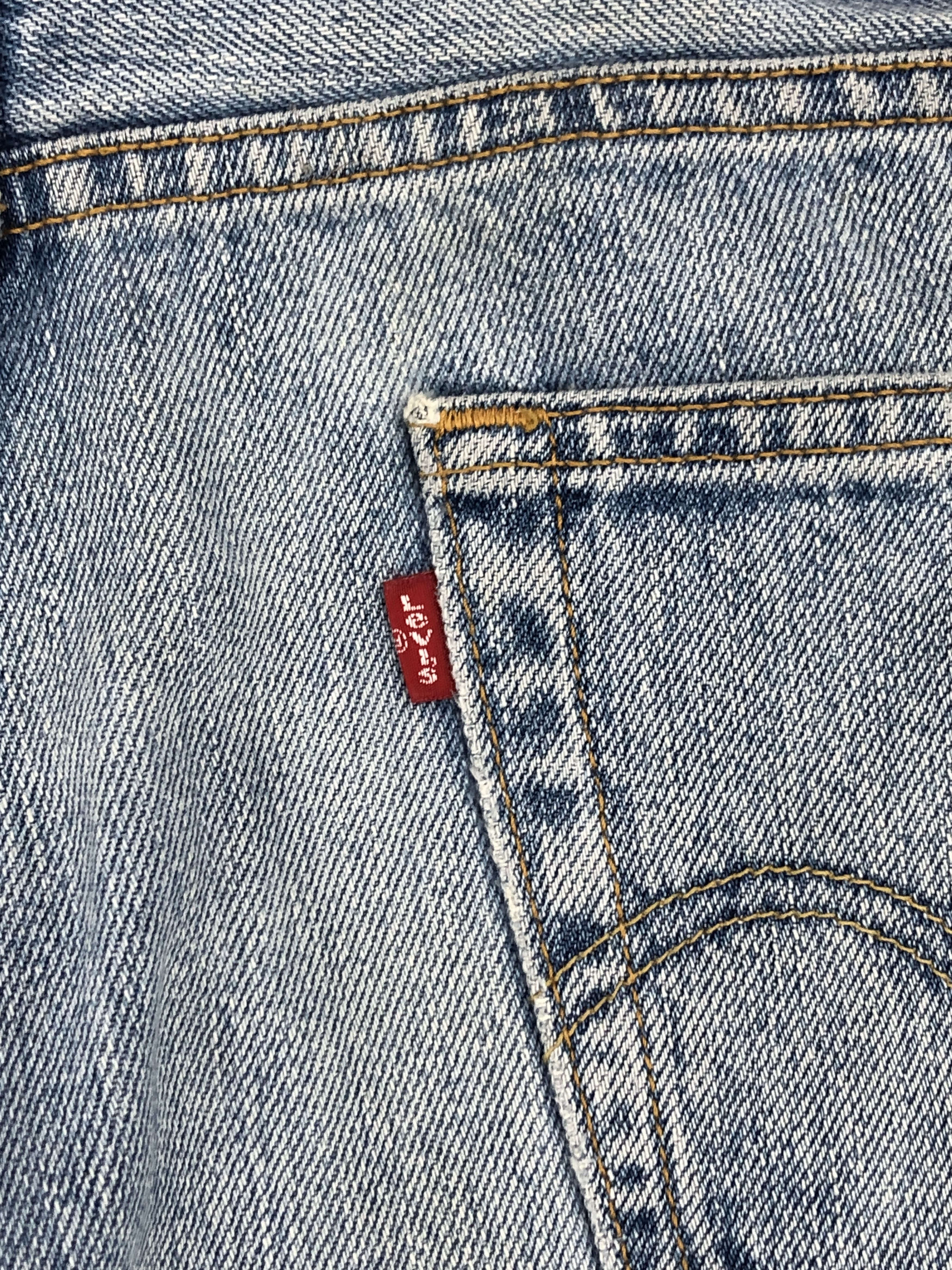 Levi's × Vintage Rusty Vintage Levis 550 Faded Blue Jeans Size US 34 / EU 50 - 6 Thumbnail
