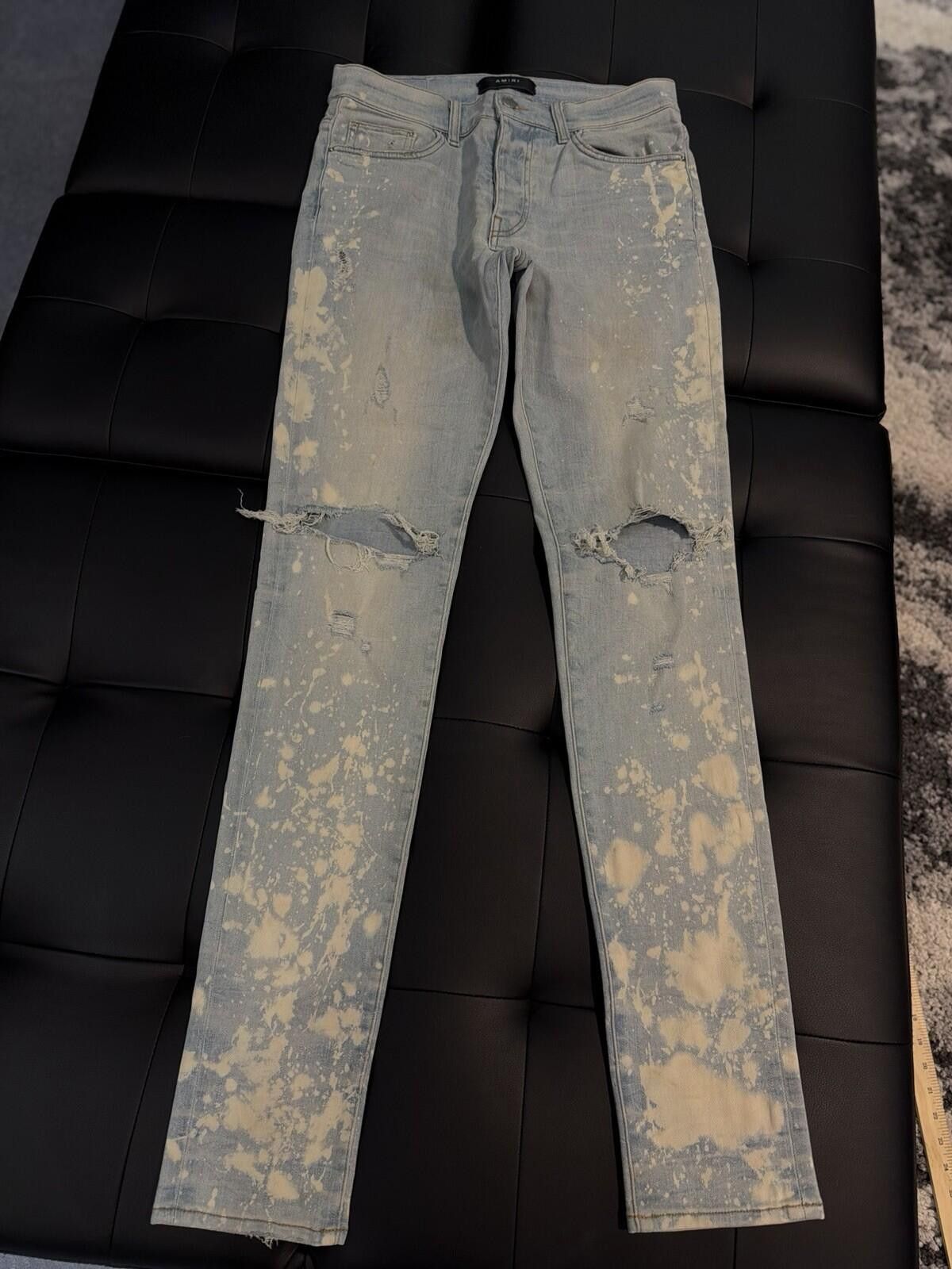 Amiri Size 31 - Amiri Blue Pants Jeans 100% Authentic Size US 31 - 1 Thumbnail