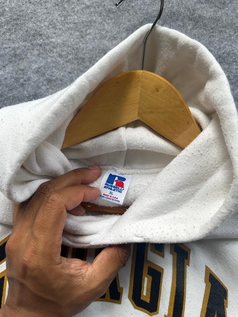 Russell Athletic VINTAGE RUSSEL GEORGIA TECH HOODIE Size US XL / EU 56 / 4 - 4 Thumbnail