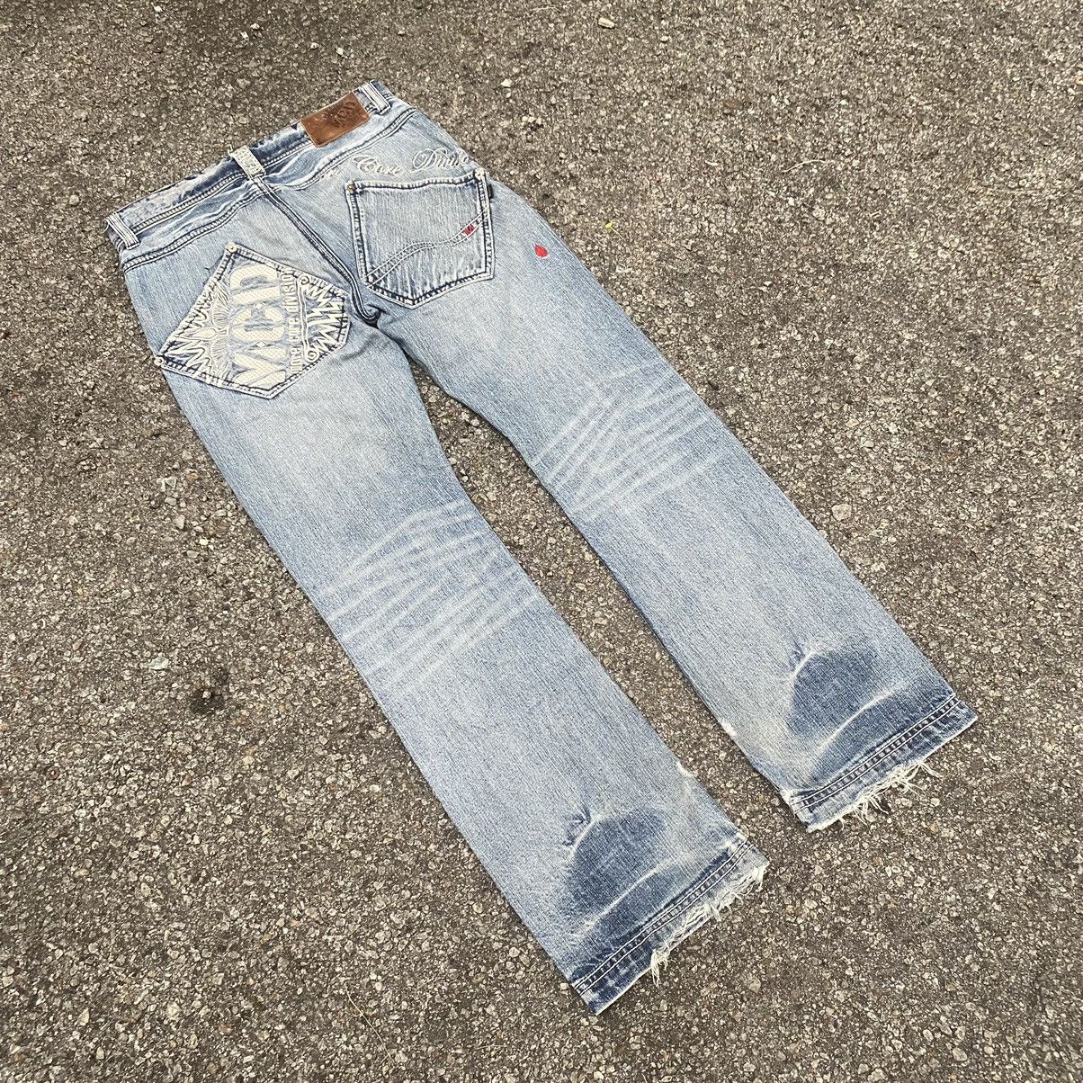 Hysteric Glamour MCD Jeans Punk Design Grunge Size US 30 / EU 46 - 3 Thumbnail