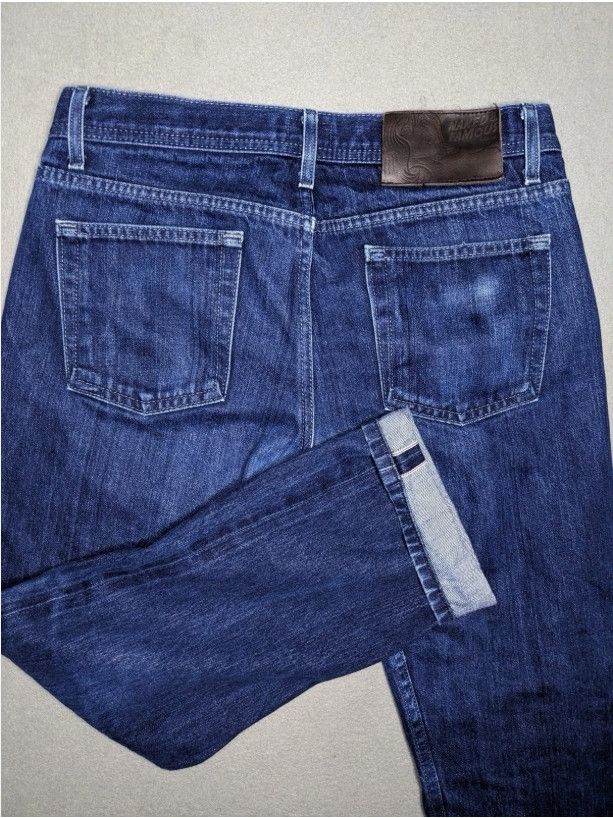 Naked & Famous Naked & Famous Selvedge Jeans Straight Denim Weird Guy 33x28 Size US 33 - 2 Thumbnail