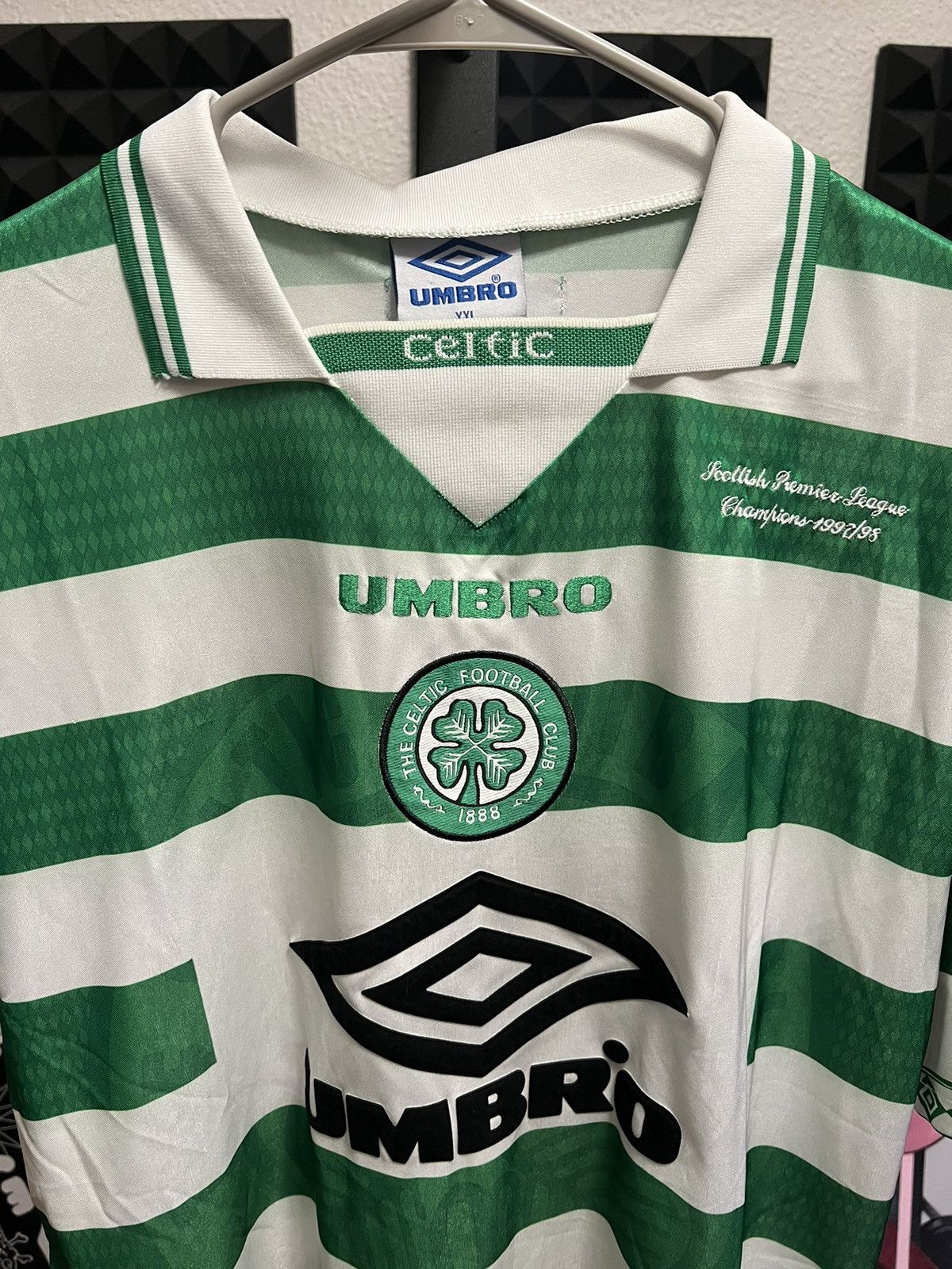 Umbro Celtic 1997/99 Home Shirt Umbro Vintage Soccer Jersey | Grailed