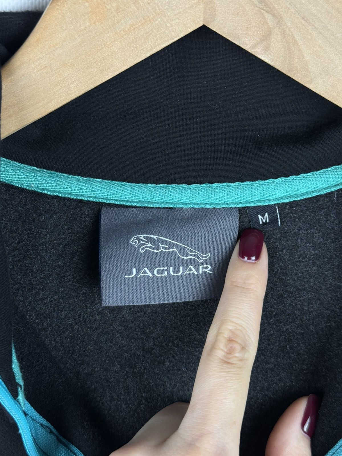 Other Jaguar Racing Formula-E Team 1/4 Zip Sweatshirt Pullover Size US M / EU 48-50 / 2 - 11 Thumbnail