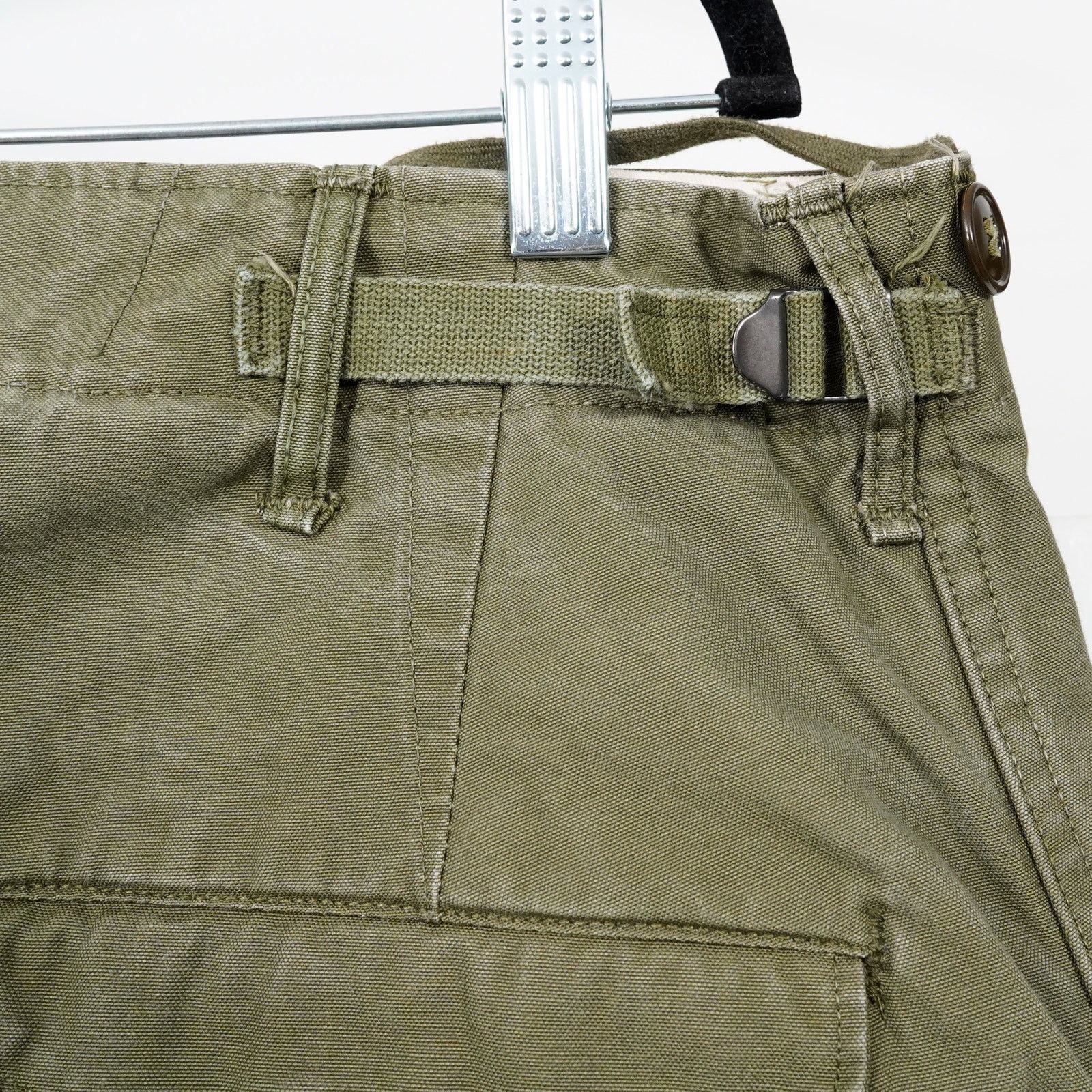 Vintage Vintage 1951 US Army M-51 Field Cargo Pants OG-107 Talon Zip Size US 38 / EU 54 - 7 Thumbnail