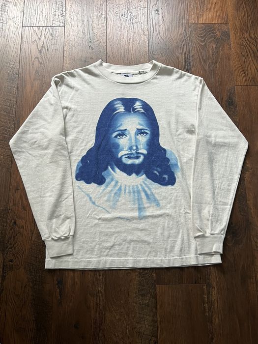 SAINT MICHAEL × BORN X RAISED LS TEE-