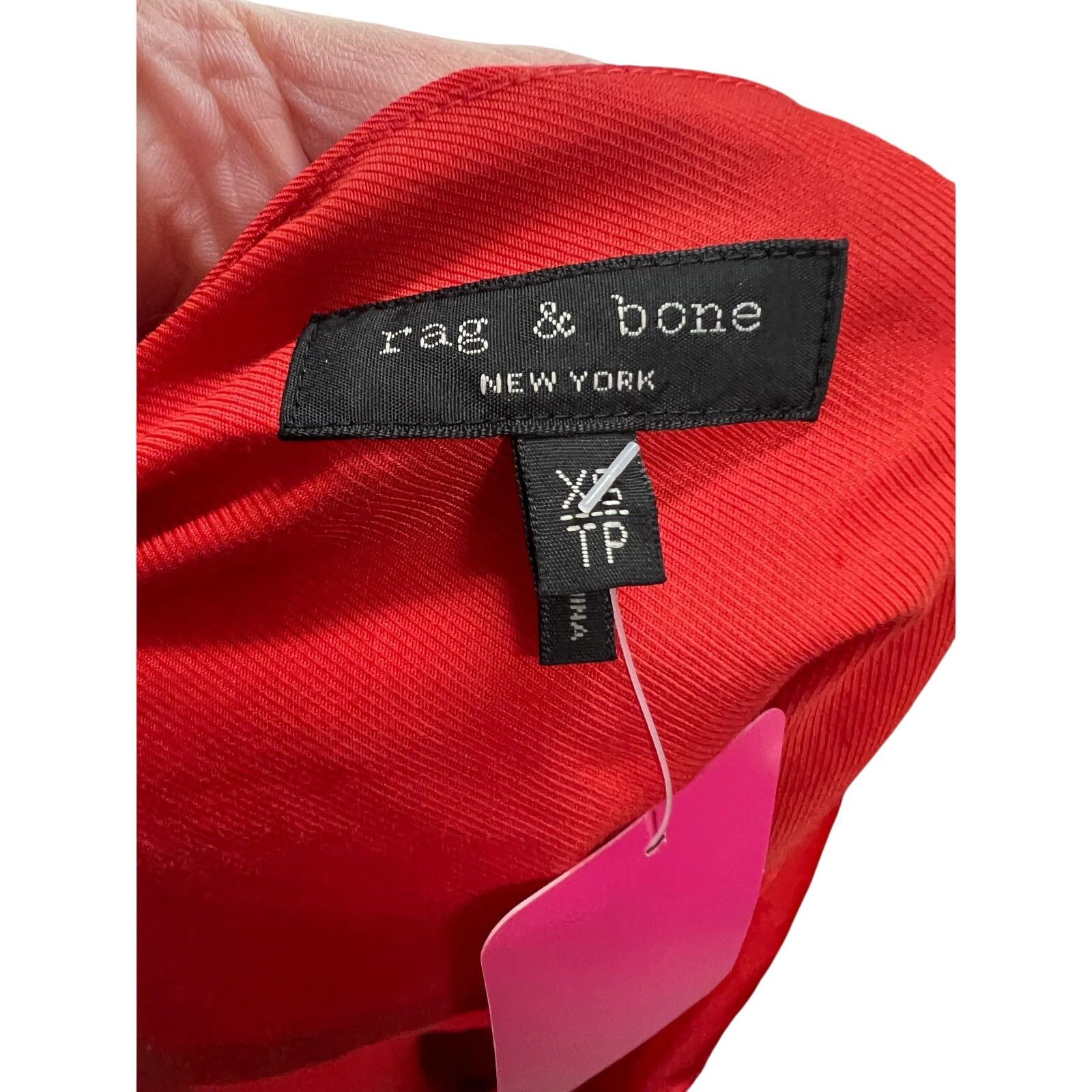 Rag & Bone Rag & Bone Red blouse sz XS Size XS / US 0-2 / IT 36-38 - 6 Thumbnail