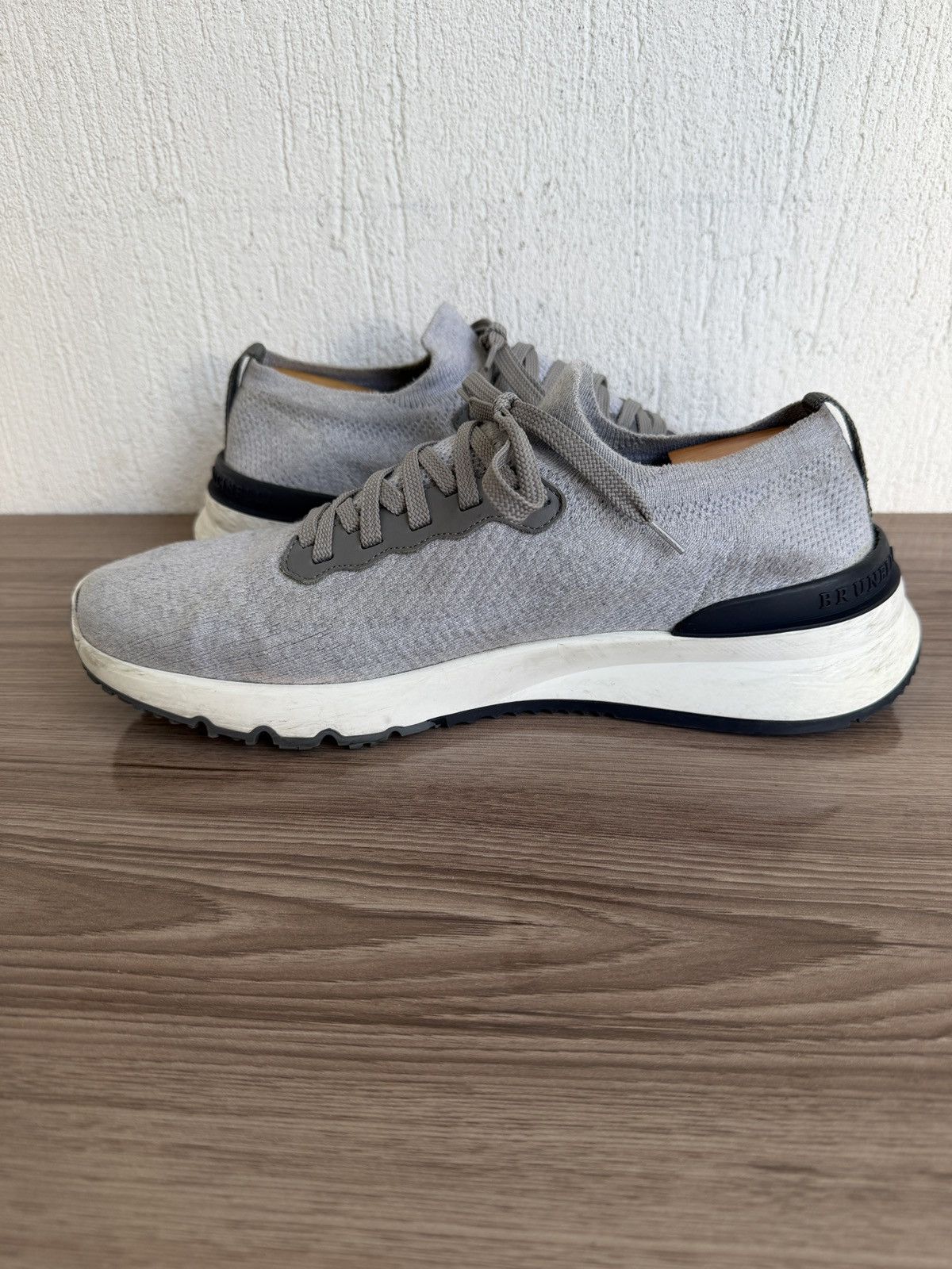 Brunello Cucinelli Cotton knit Sneaker Size US 12 / EU 45 - 11 Thumbnail