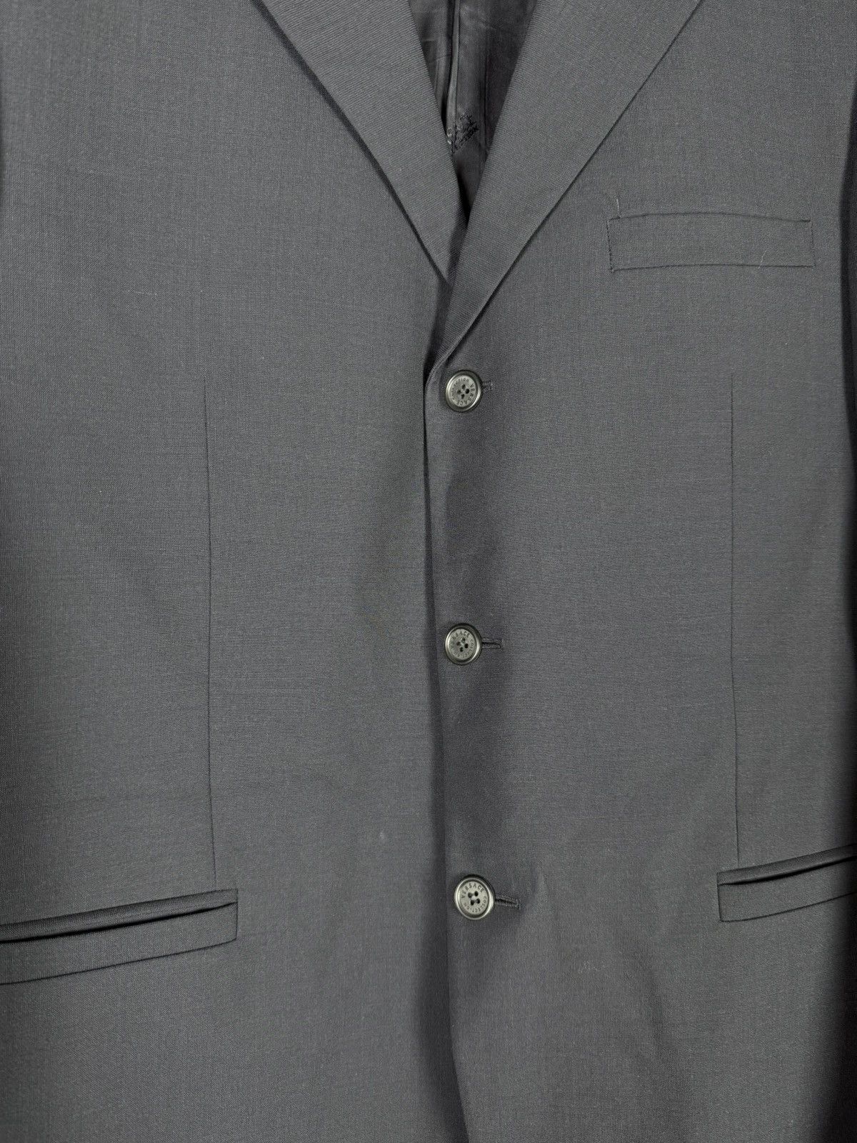 Versace Versace Collection Men's Wool Stretch Three Button Suit 52 Size 52R - 6 Thumbnail
