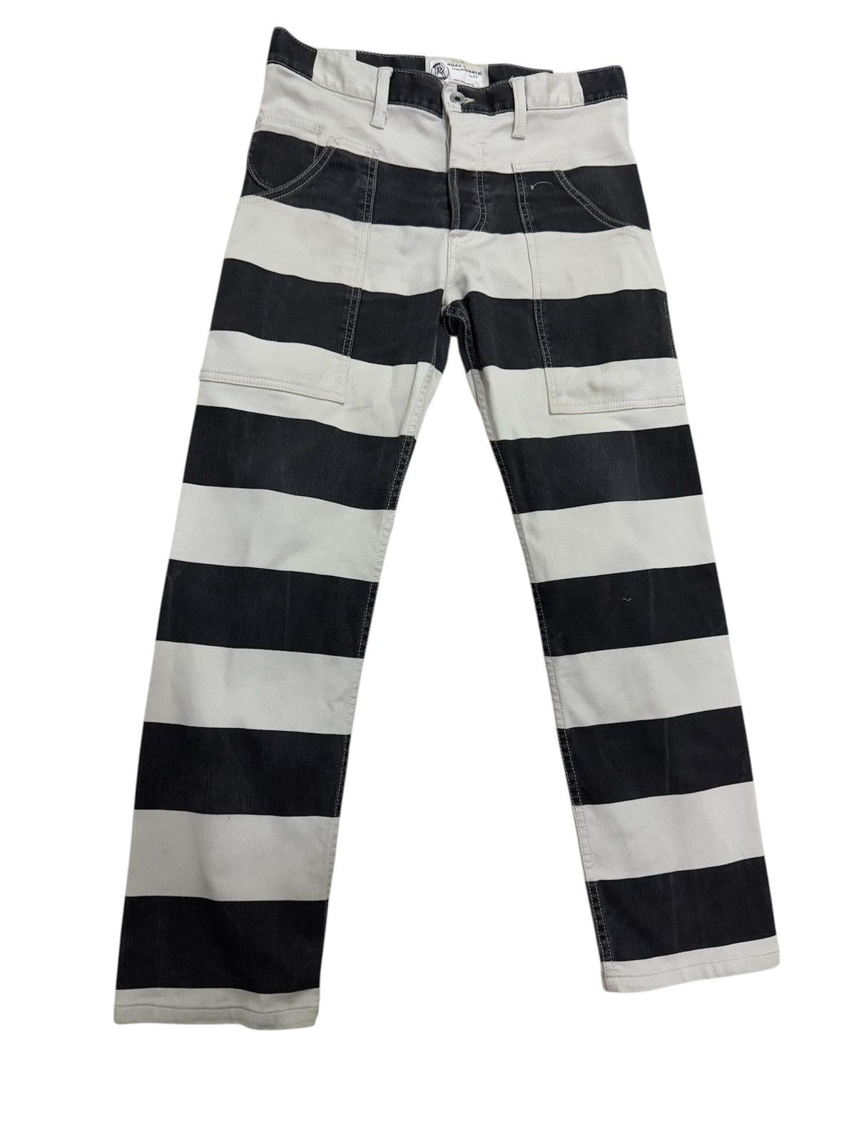 Japanese Brand × Kapital JAPAN BRAND ROAD RUNNER KOBE PRISONER DESIGN STRIPE Size US 32 / EU 48 - 2 Thumbnail