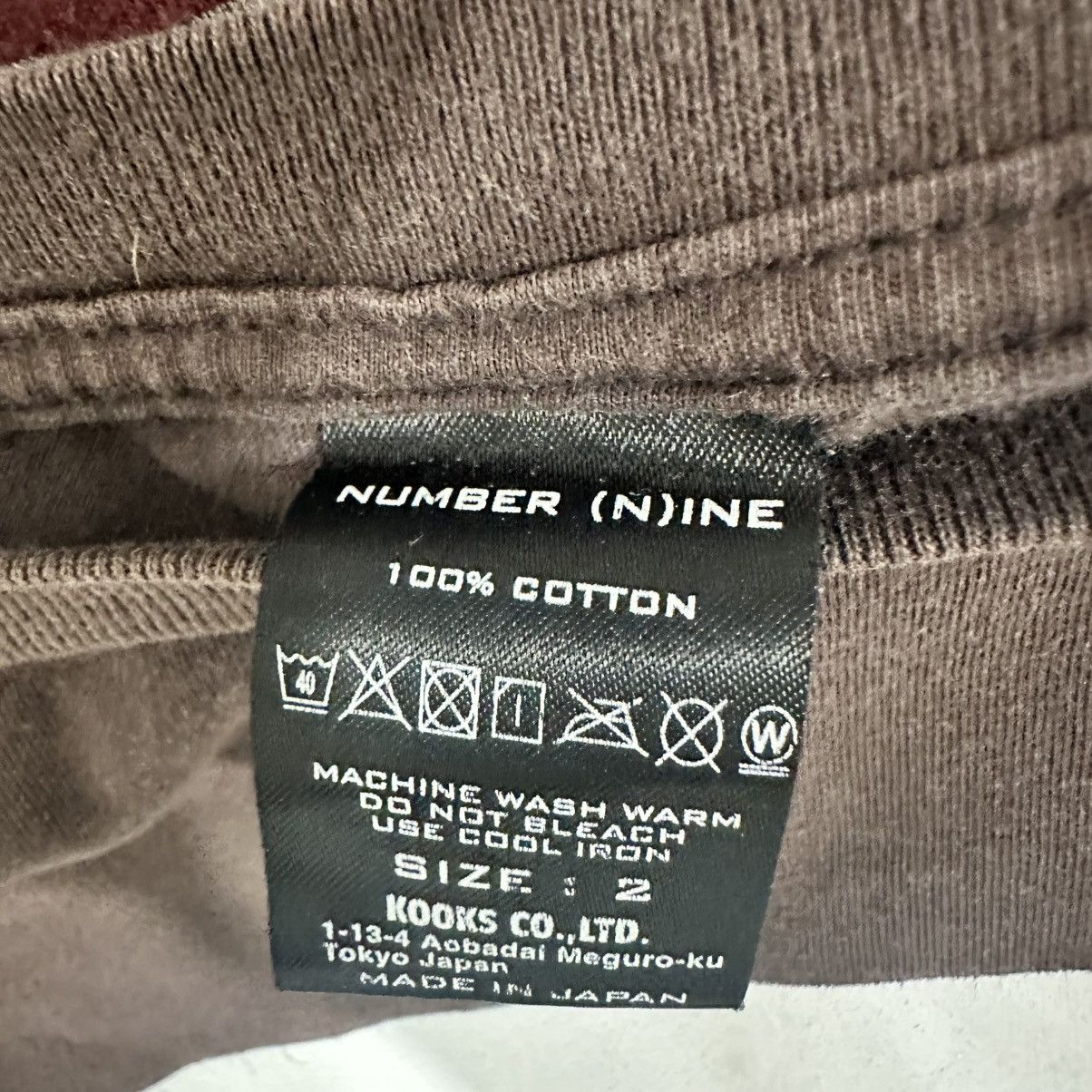Number (N)ine # number nine tee Size US S / EU 44-46 / 1 - 3 Thumbnail