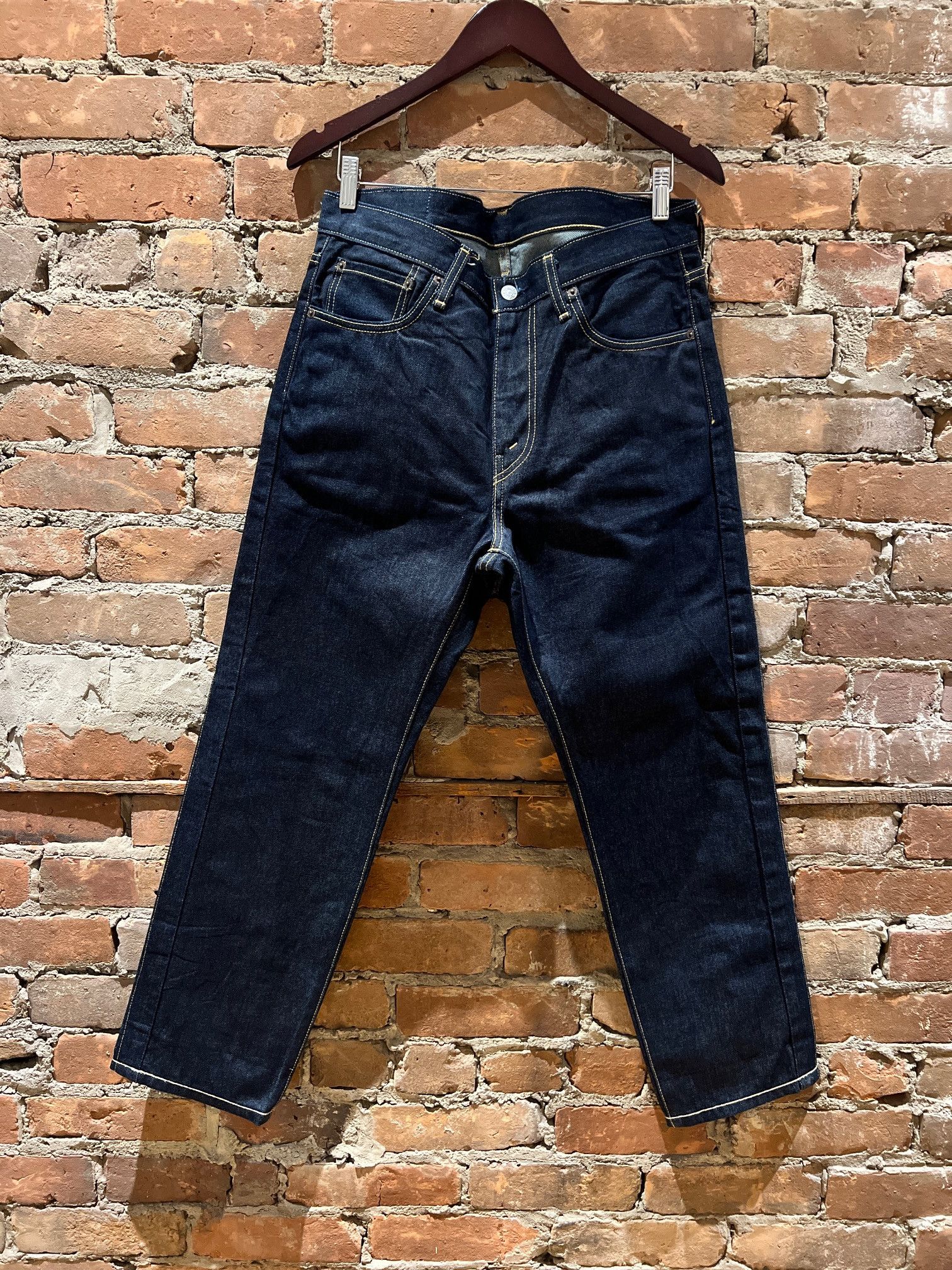 Sacai × Levi’s Reconstructed Denim – Size L (Raw Indigo)