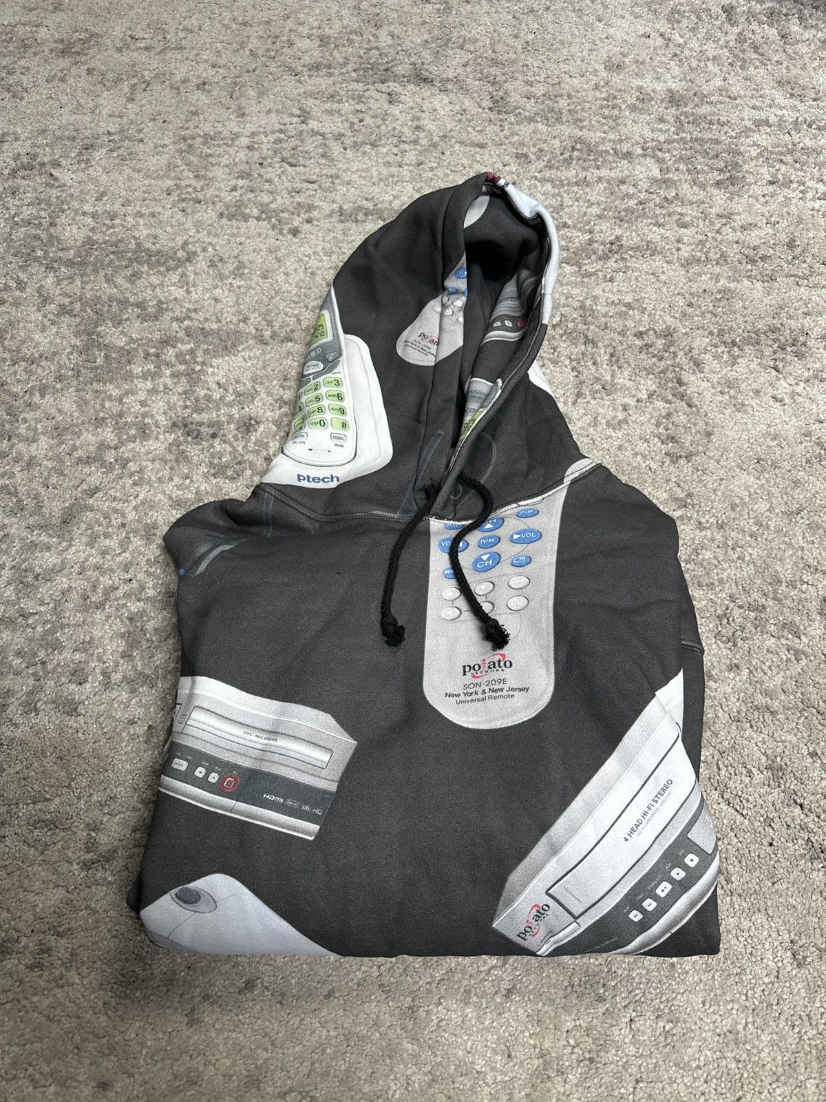 Imran Potato Irman potato phone hoodie Size US XL / EU 56 / 4 - 2 Thumbnail