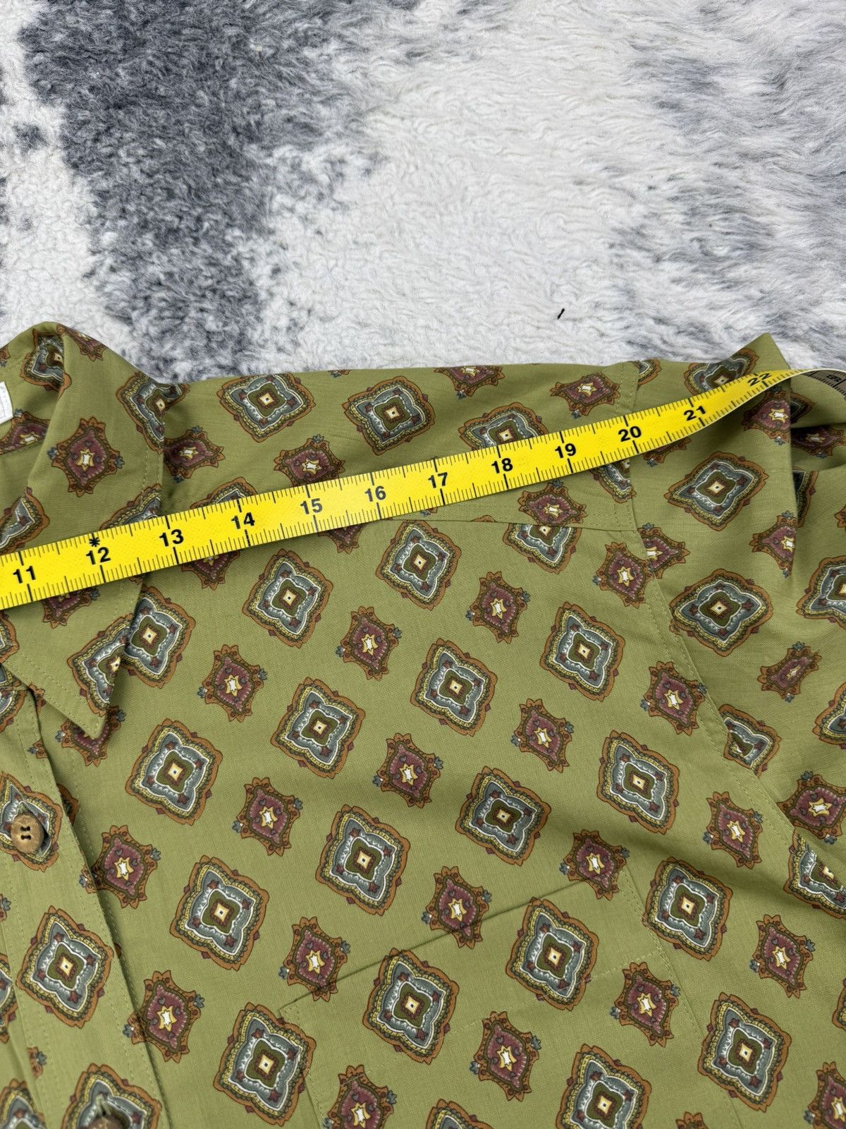 Burberry Vintage Baggy 80s BURBERRYS Classic Pattern Button Ups Size XL / US 12-14 / IT 48-50 - 20 Thumbnail