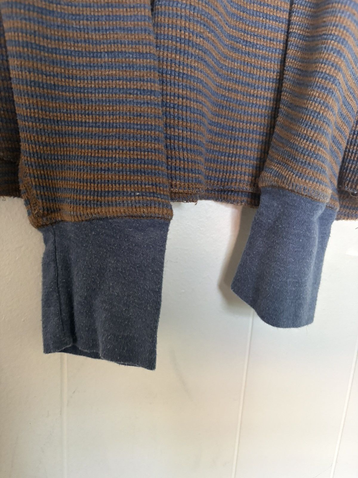 Bdg BDG brown striped long sleeve thermal top Size US S / EU 44-46 / 1 - 5 Thumbnail