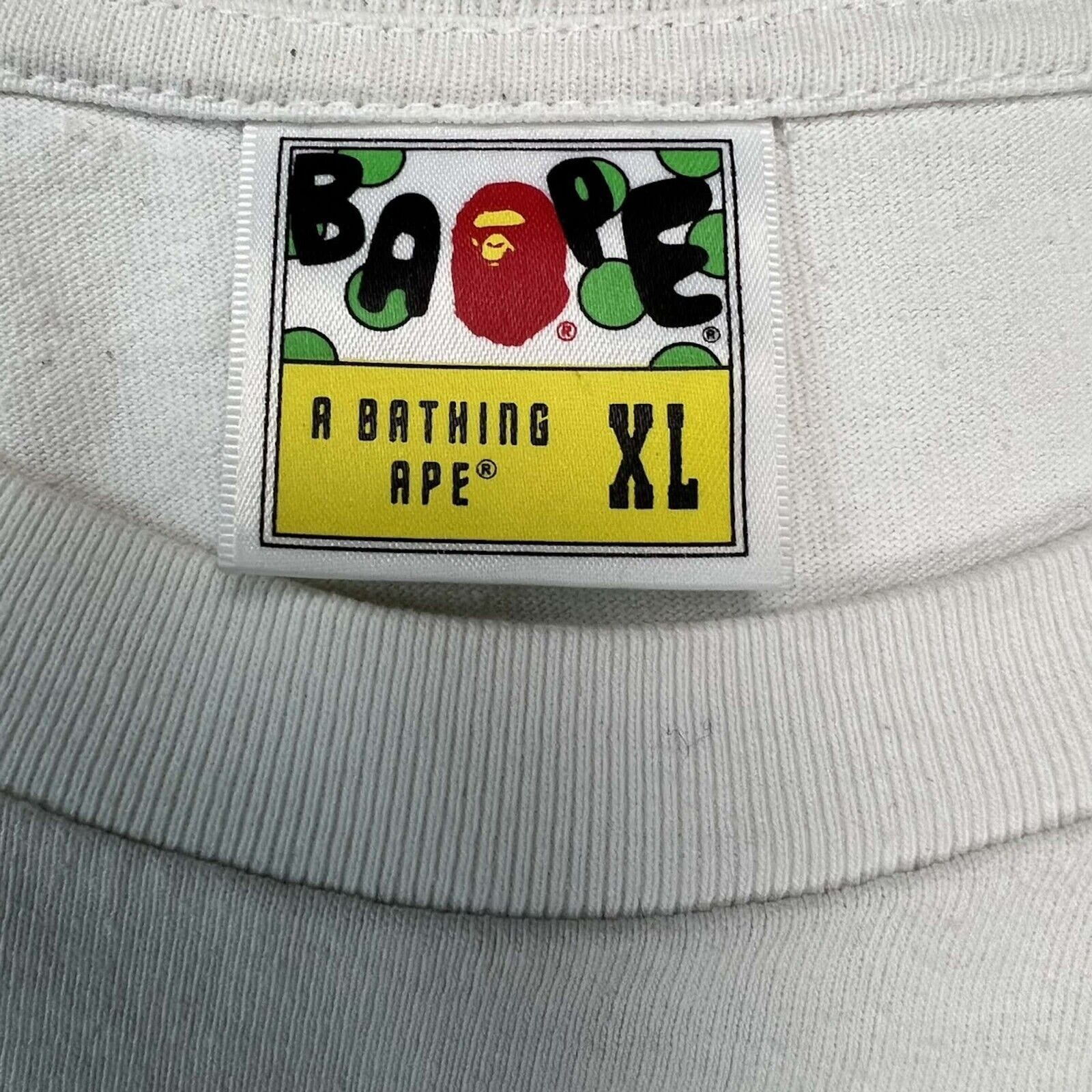 Bape Bape T Shirt XL PONR Shark Short Sleeve Tee Size US XL / EU 56 / 4 - 10 Thumbnail