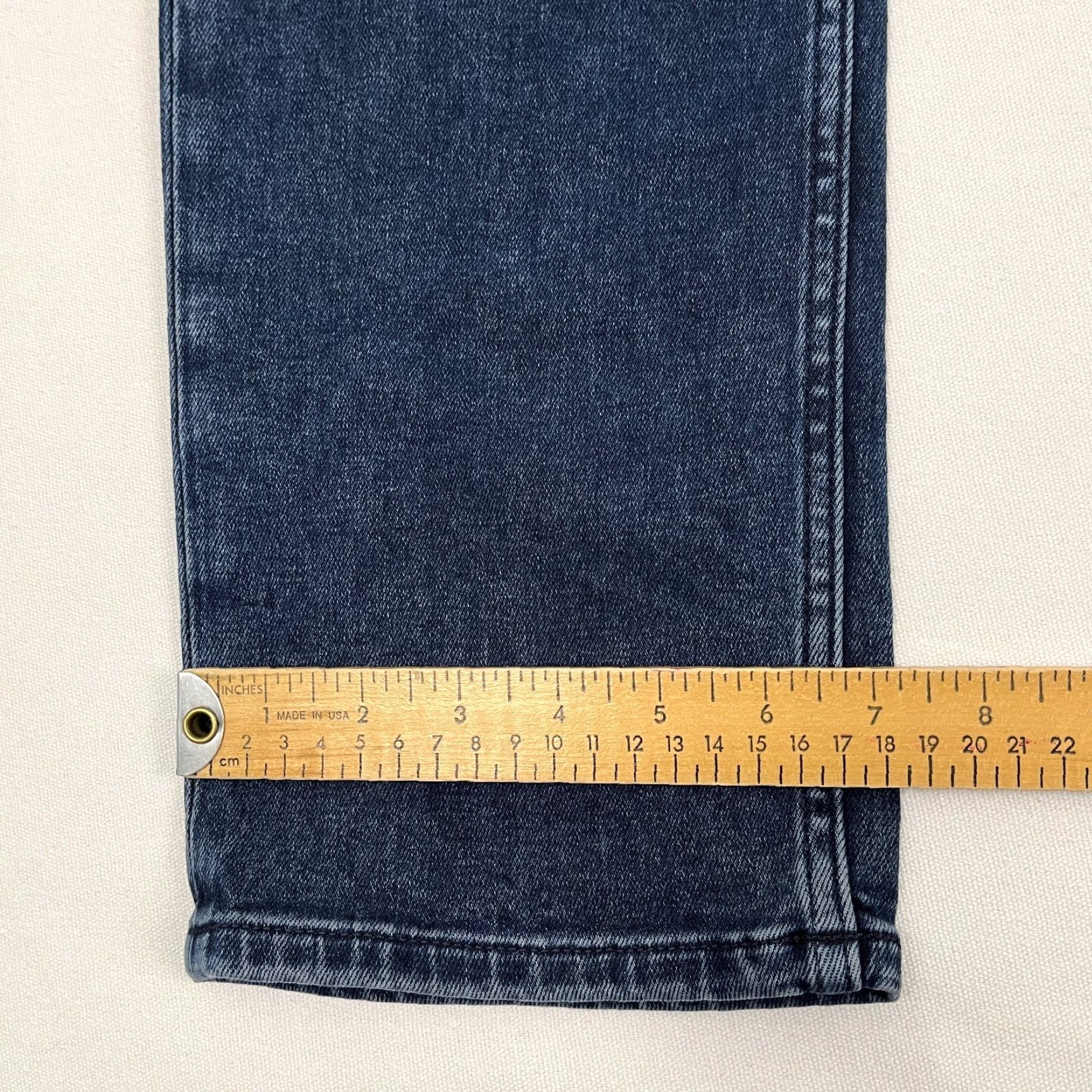 Paige Paige Jeans Mens Slim Straight 36 x 32 Blue Denim Stretch Travel Pants Regular Medium Blue Paige Lennox Size US 36 / EU 52 - 7 Thumbnail