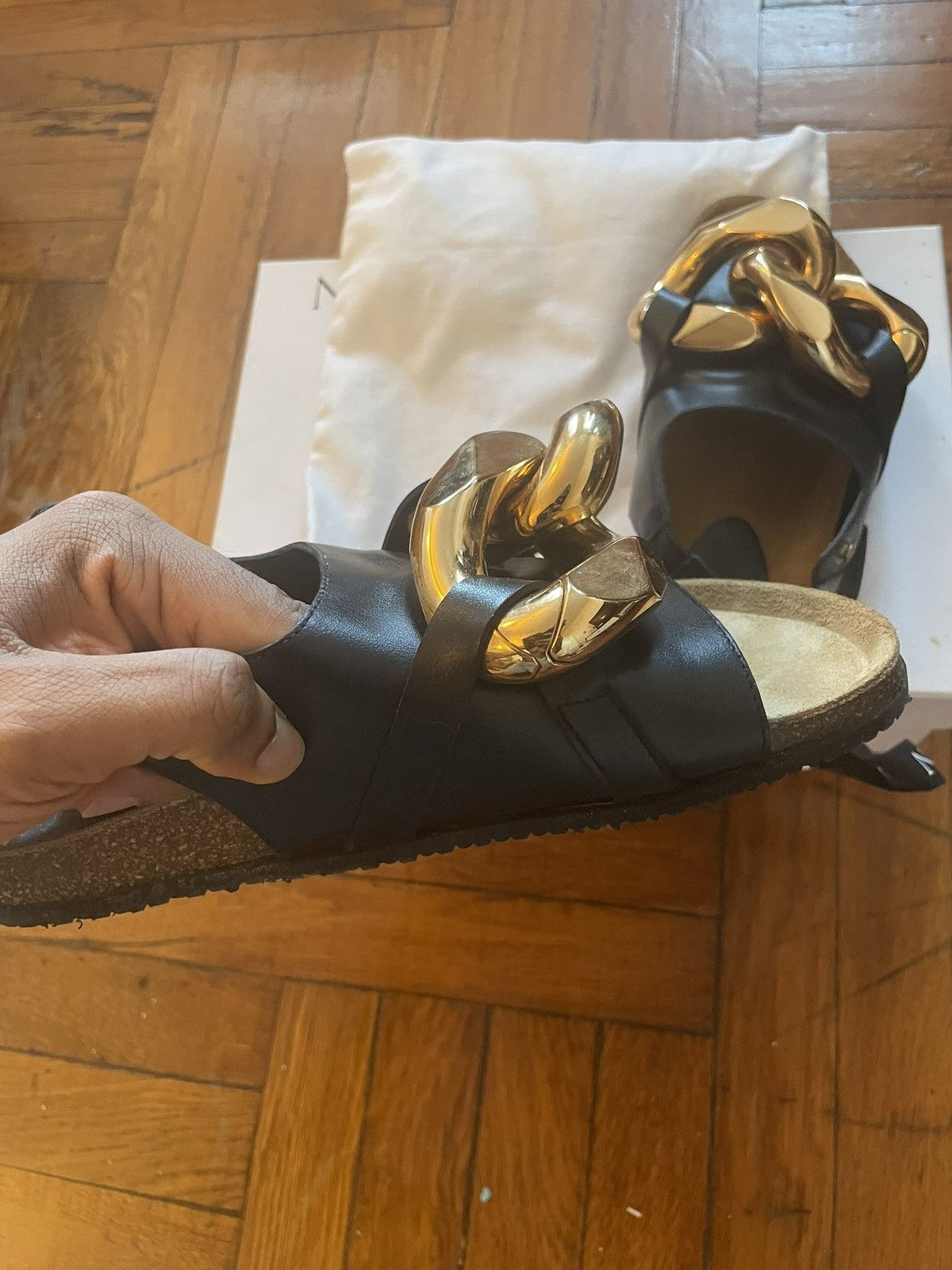 JW Anderson J.W Anderson Chain Link Sandals Size US 8 / IT 38 - 4 Thumbnail