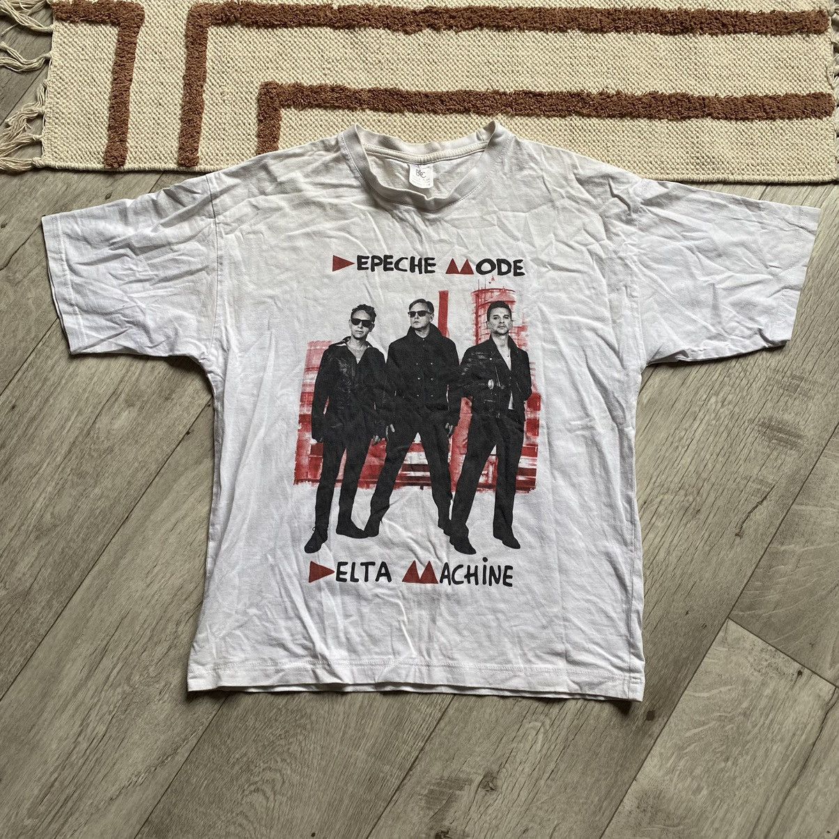 DEPECHE MODE BAND DELTA MACHINE PROMO ALBUM T SHIRT