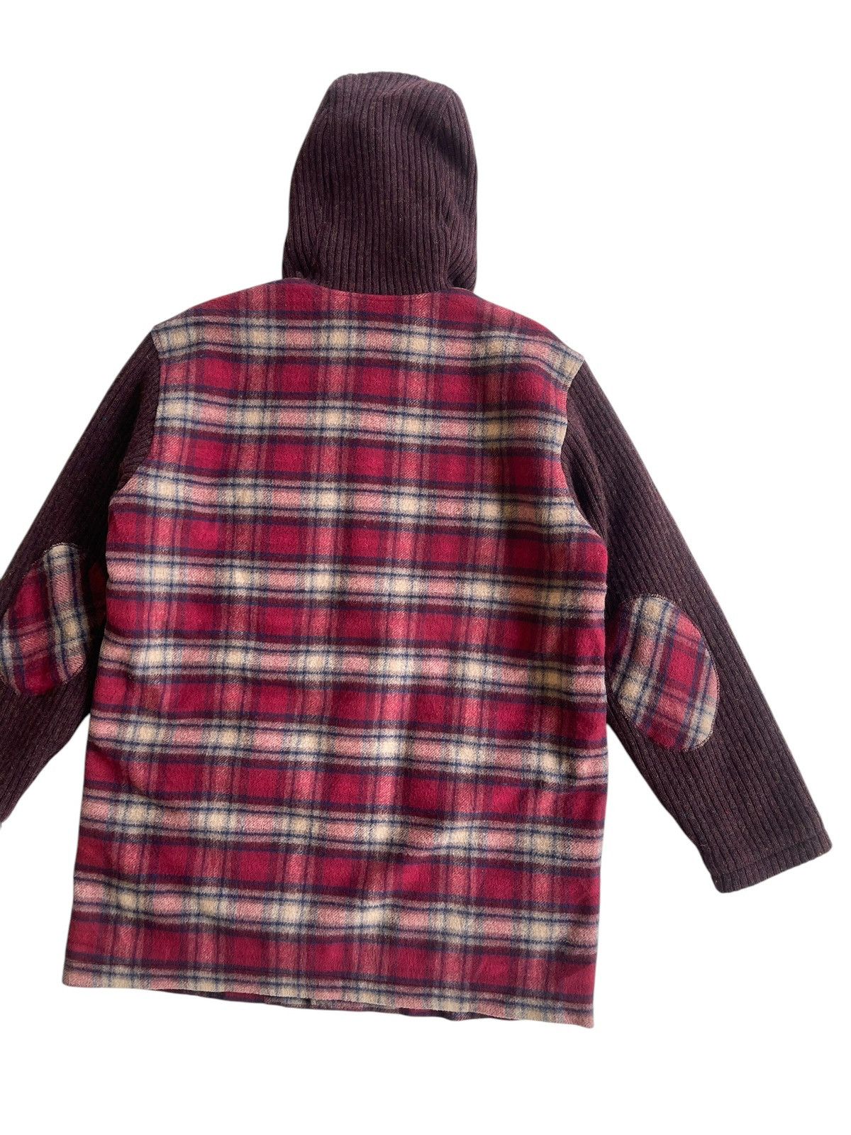 Karl Helmut Karl Helmut Check Hooded Parka Size US M / EU 48-50 / 2 - 6 Thumbnail