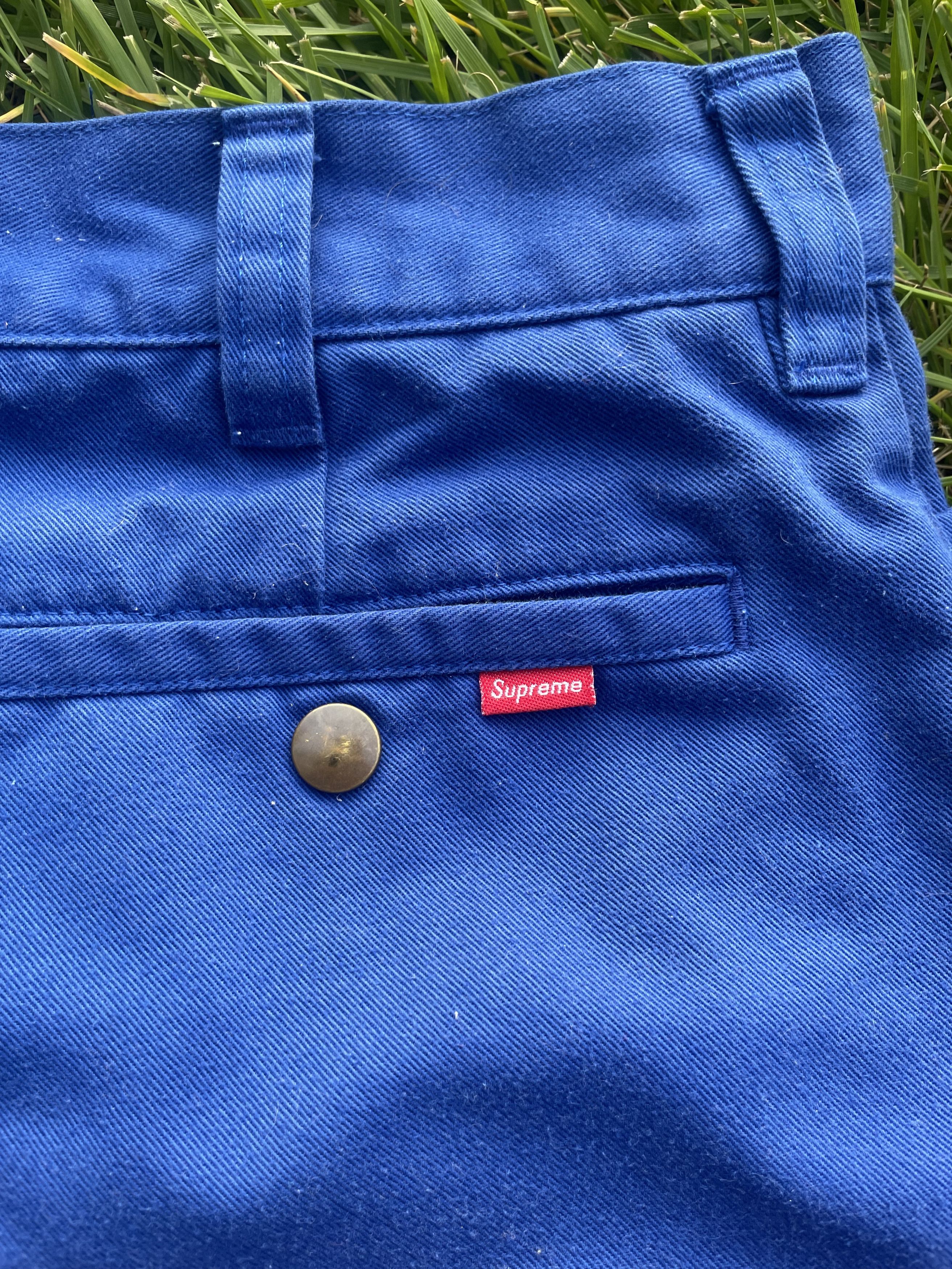 Supreme Supreme Work Shorts Blue Size US 32 / EU 48 - 4 Thumbnail