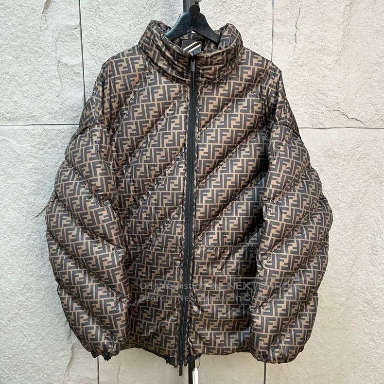 Fendi Fendi Double F Monogrammed Two-Sided Wear Down Jacket Size US M / EU 48-50 / 2 - 1 Thumbnail