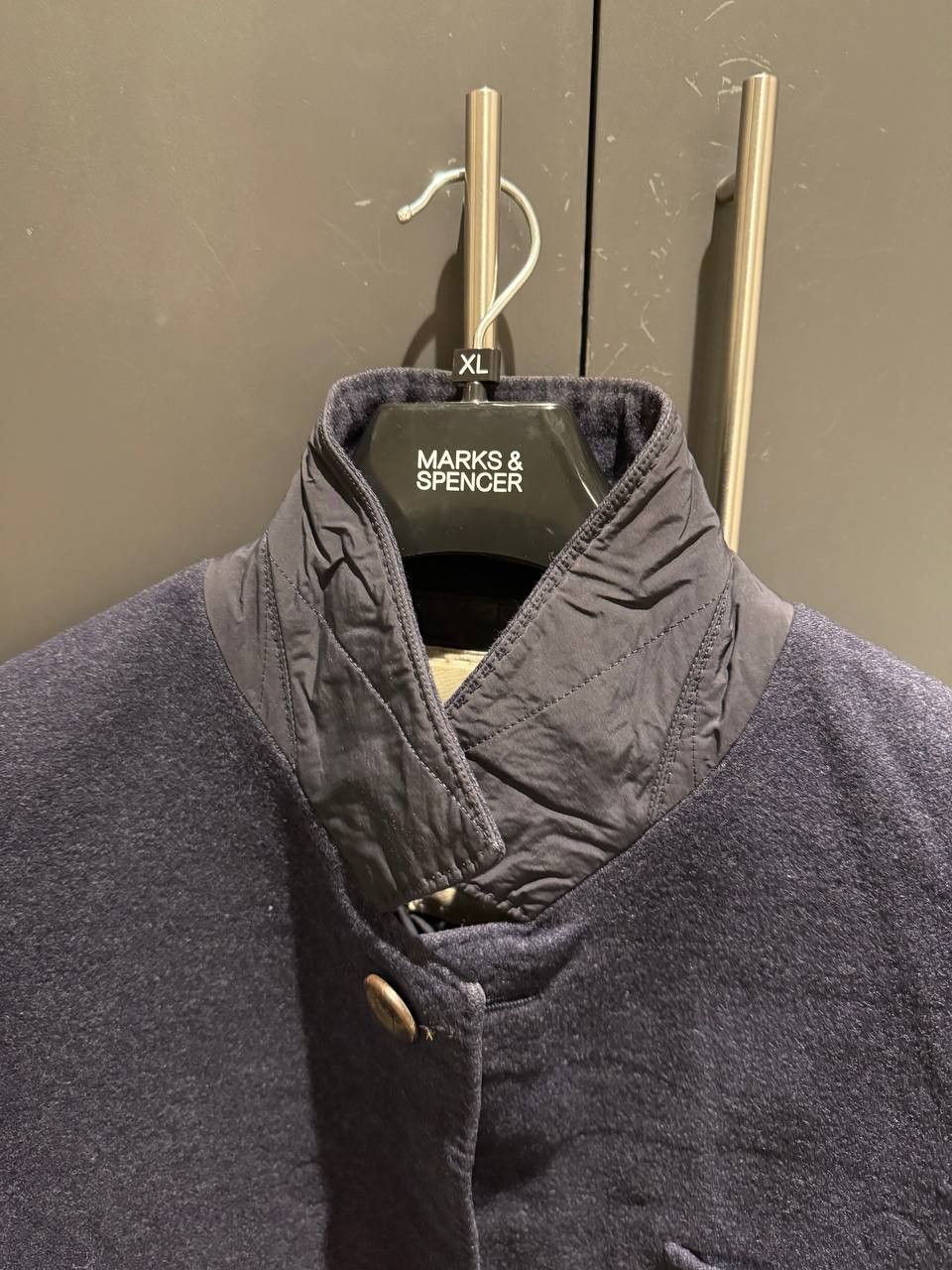 Brunello Cucinelli Brunello Cucinelli Navy Coat Men's Size US L / EU 52-54 / 3 - 6 Thumbnail