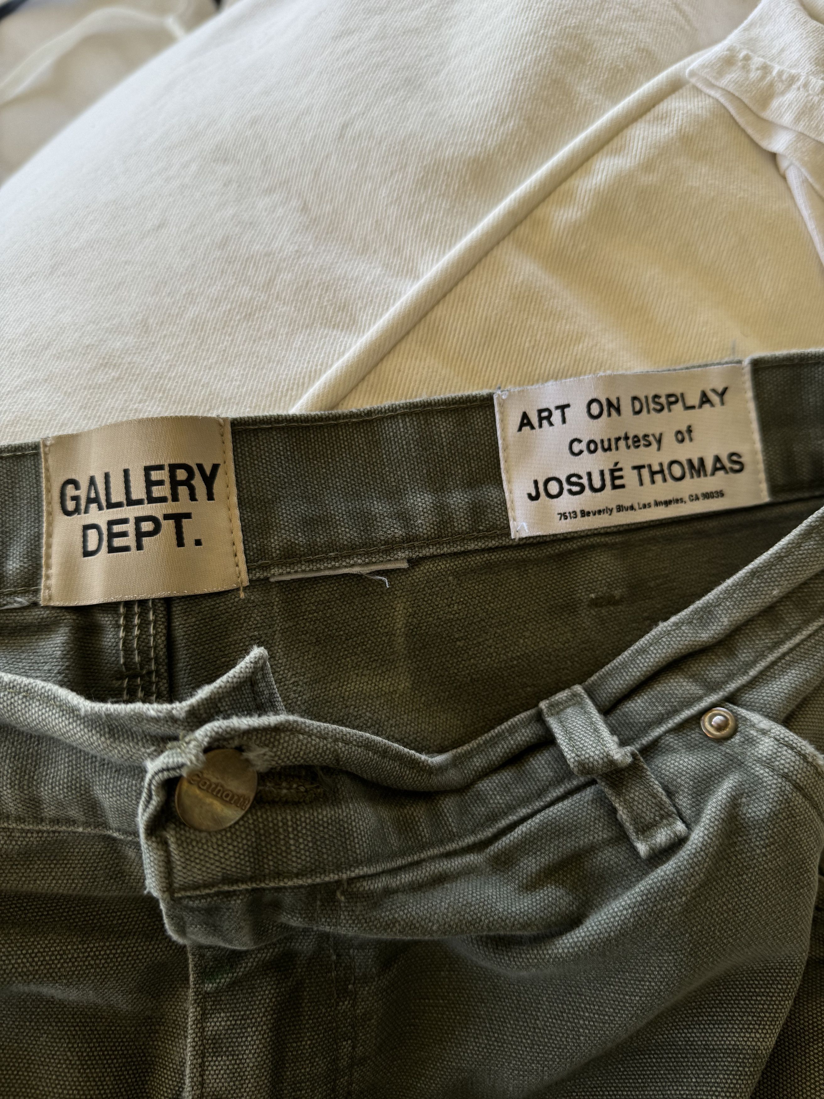 Gallery Dept. 1/1 Green Gallery Dept Carpenter Flares Size US 32 / EU 48 - 14 Thumbnail